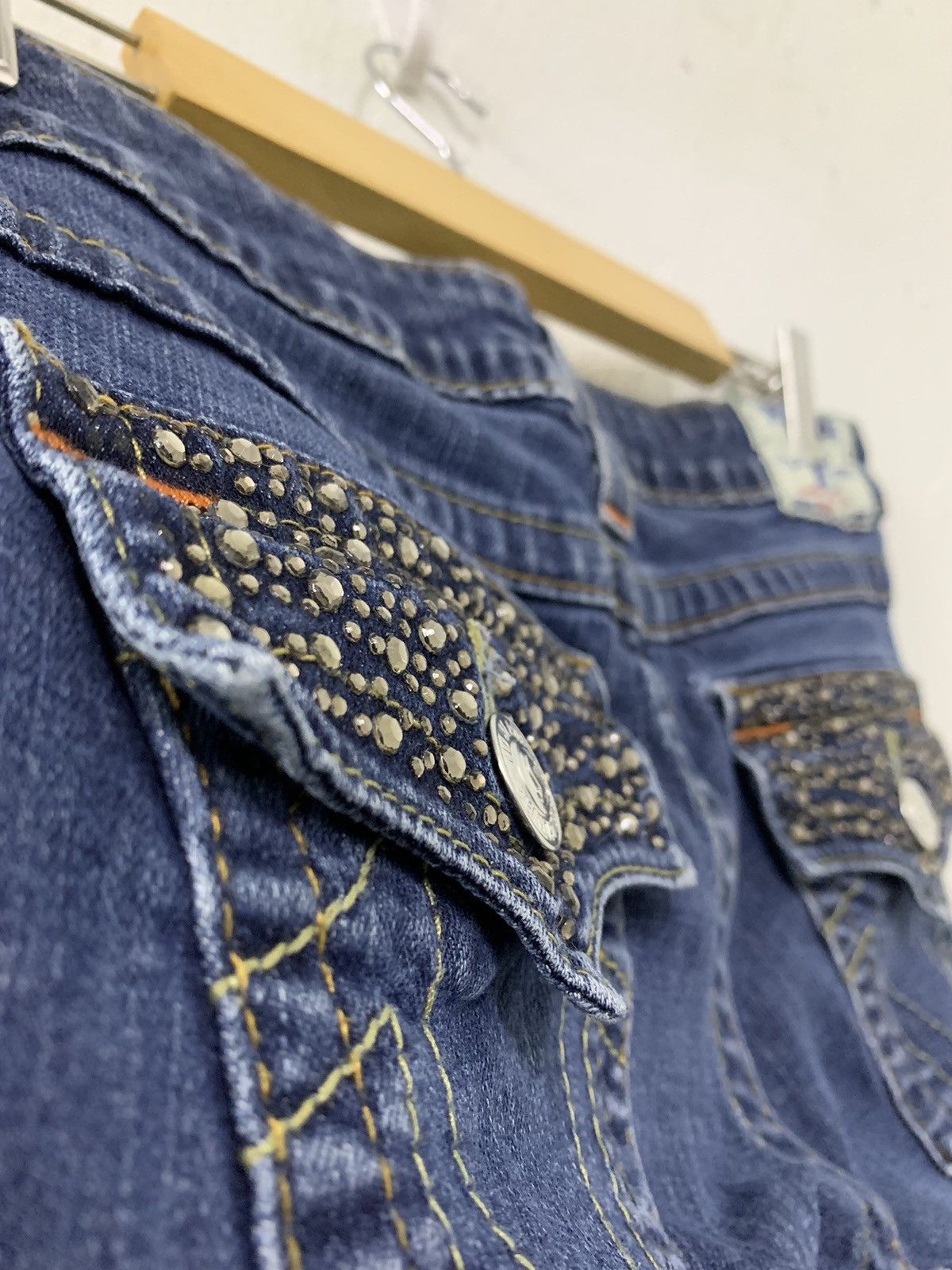 True Religion True Religion Beads Trimming Denim Size 28" / US 6 / IT 42 - 7 Thumbnail