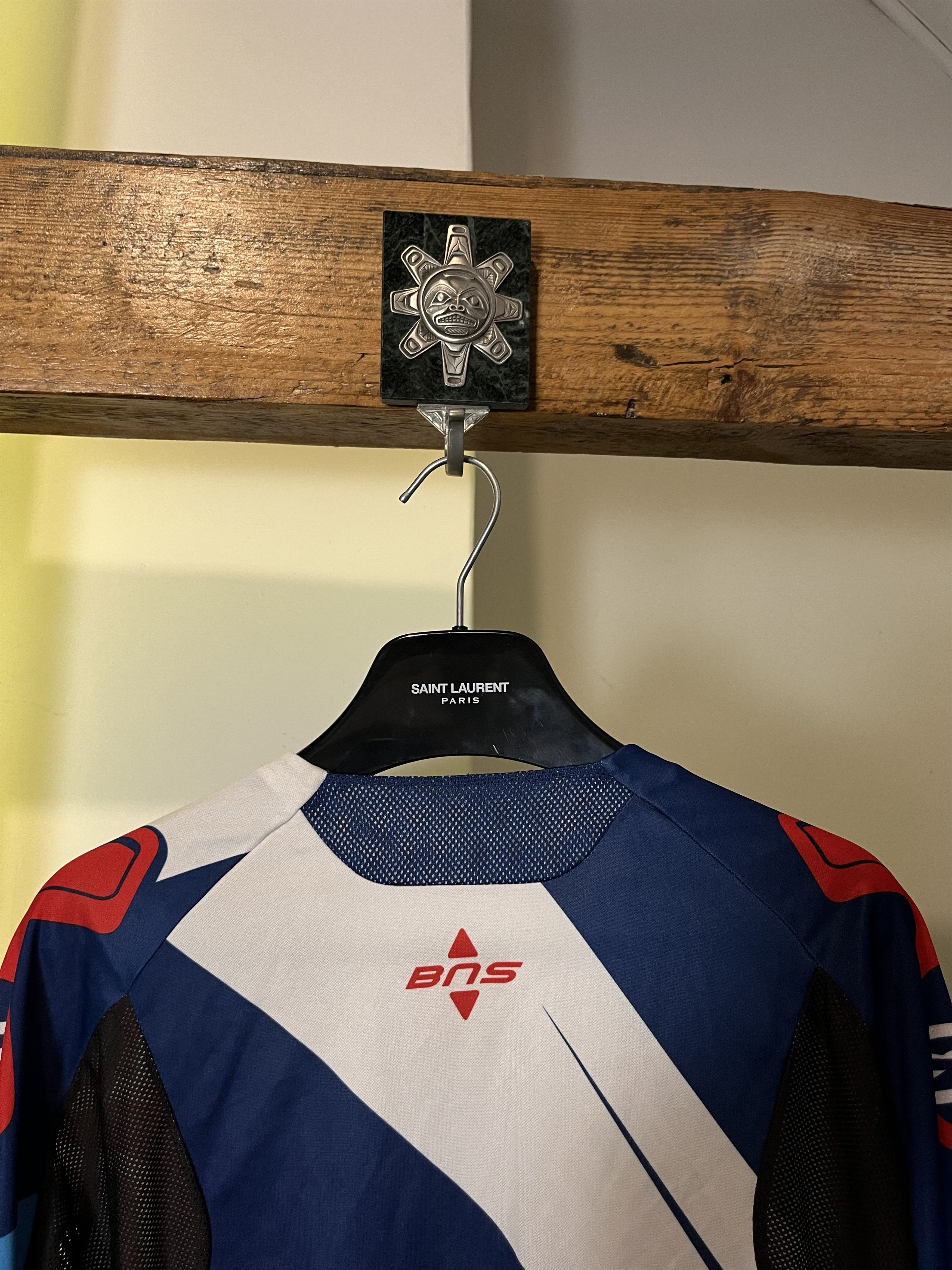 Fox Racing × Vintage 90's Alpinestars Racing Jersey Shirt Motorsport Size US L / EU 52-54 / 3 - 7 Thumbnail