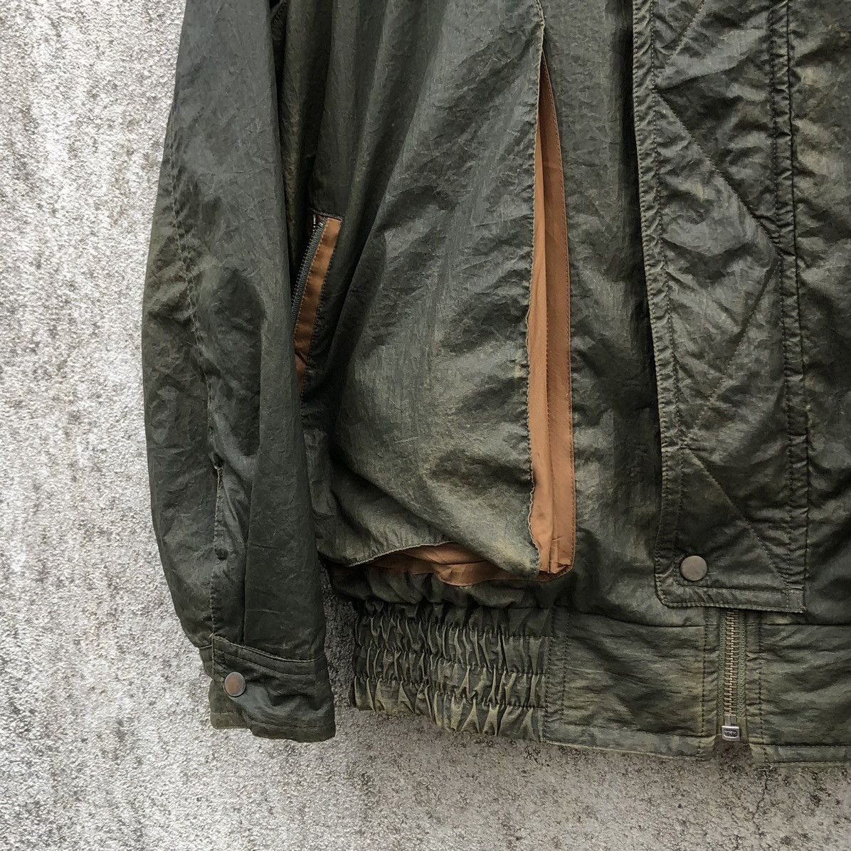 Vintage Vintage 90s Aceman Sun Faded Bomber Jacket Size US L / EU 52-54 / 3 - 6 Thumbnail