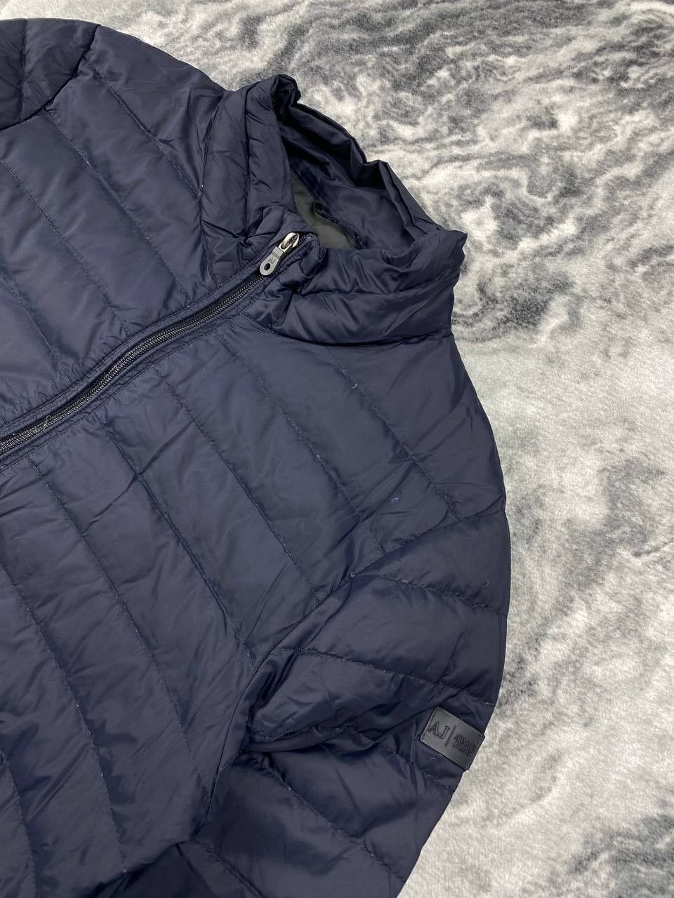 Armani Armani Jeans Down Jacket Men Size 50 Blue Size US M / EU 48-50 / 2 - 2 Thumbnail