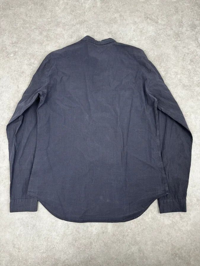 Dior AW2012 Dior Navy & Grey Checkered Classy Shirt Size US M / EU 48-50 / 2 - 4 Thumbnail