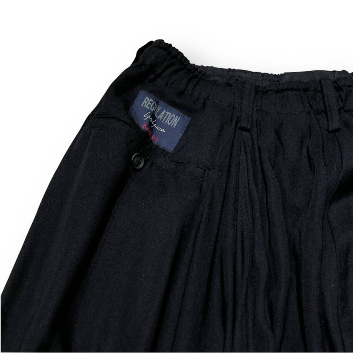 Yohji Yamamoto yohji yamamoto pour homme/24SS CELLULOSE STANDARD PANTS Size US 34 / EU 50 - 4 Thumbnail