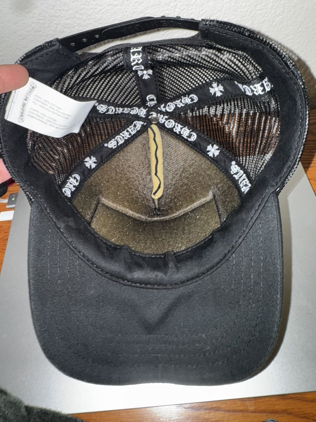 Chrome Hearts CH Paris trucker hat Size ONE SIZE - 5 Thumbnail