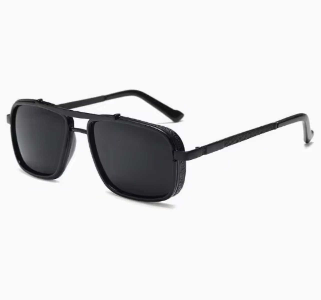 Other Men's Vintage UV400 Protection Steampunk Polarized Black Size ONE SIZE - 2 Thumbnail