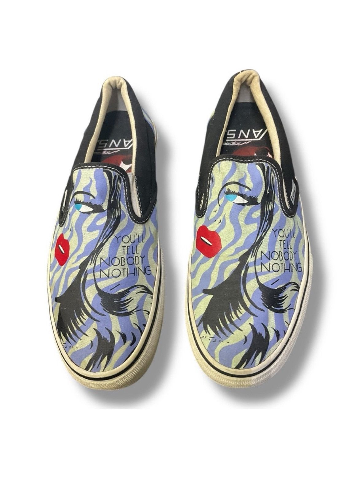 Vans Vans Vault x Niagara Slip-On “You’ll Tell Nobody Nothing” Size US 8.5 / IT 38.5 - 2 Thumbnail