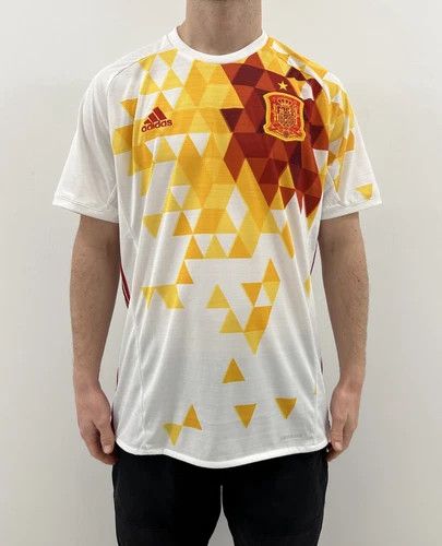 Adidas Spain National 2015 2016 Away Jersey Shirt Soccer Football Size US L / EU 52-54 / 3 - 1 Thumbnail