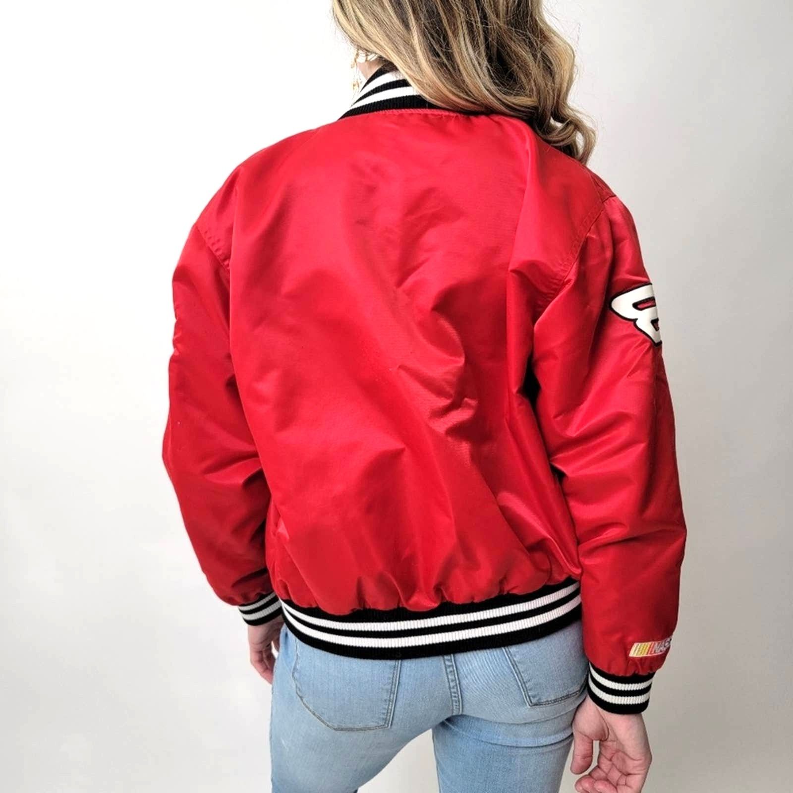 Chase Authentics Rare Y2k Dale Earnhardt Jr. #8 Nascar Racing Jacket - M Size US M / EU 48-50 / 2 - 2 Thumbnail