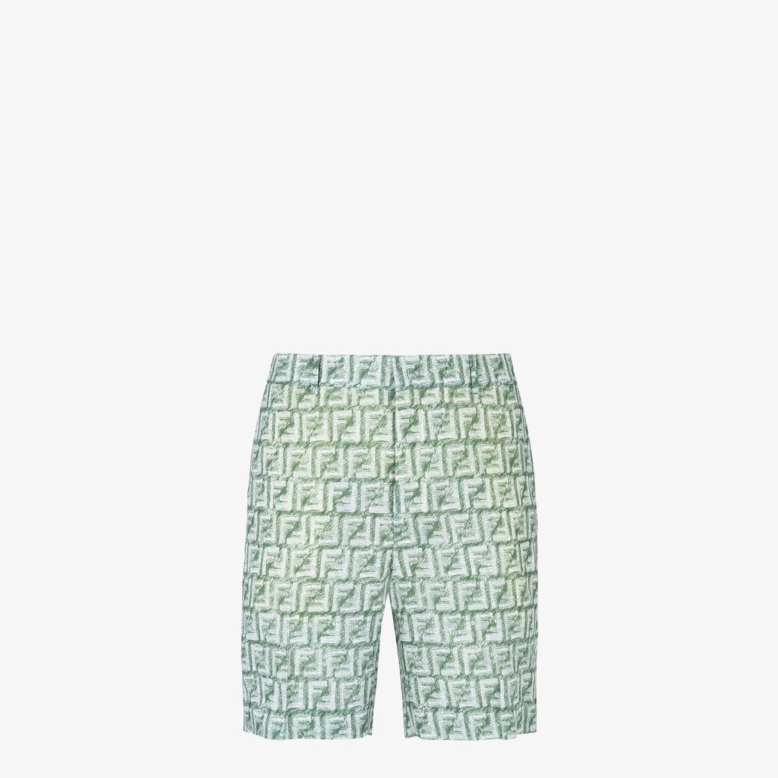 Fendi o1s1wg110525 Shorts in Green Size US 32 / EU 48 - 1 Thumbnail