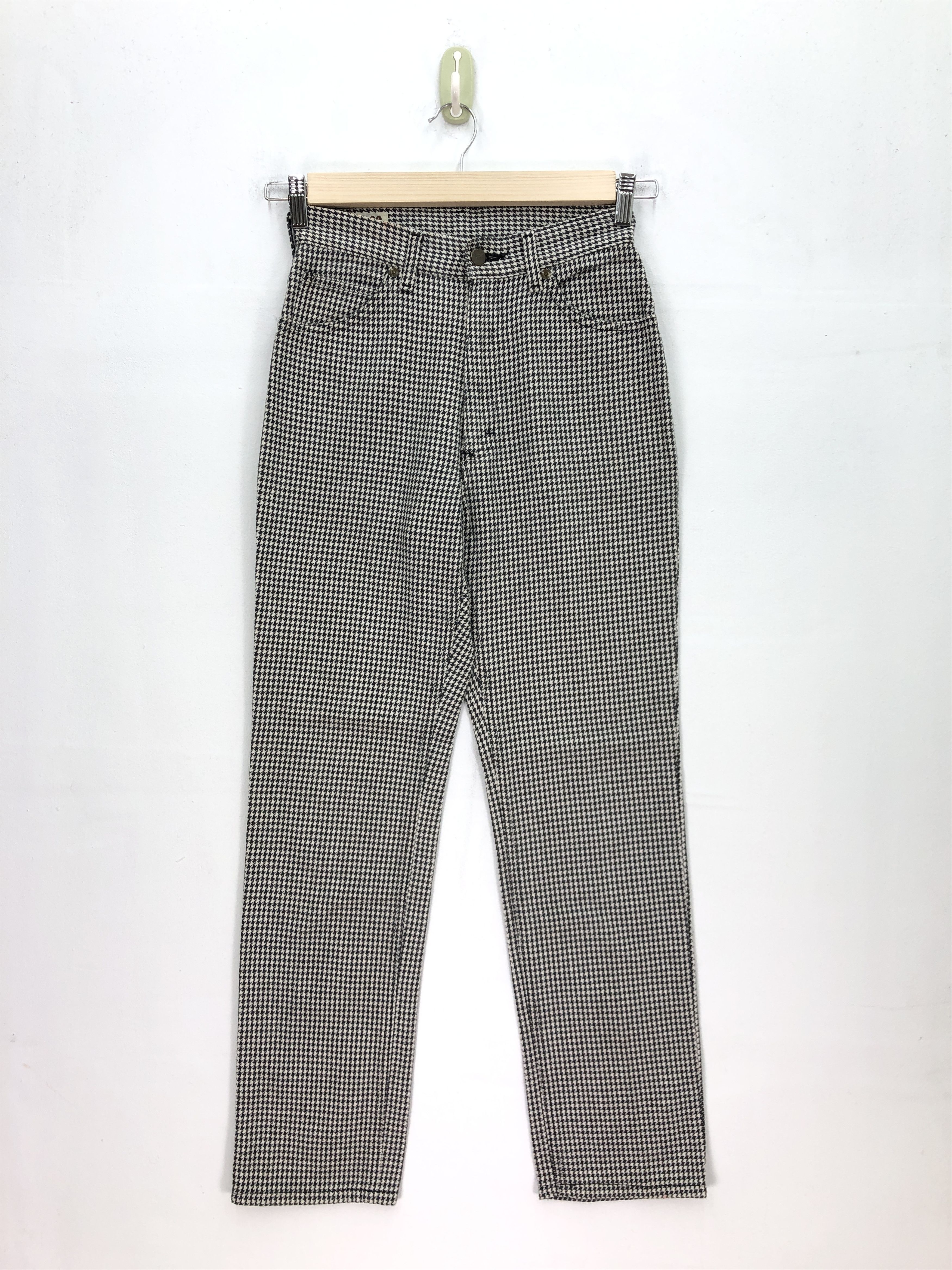 Lee Vintage 90s Lee Jeans Lee Houndstooth Lee Riders Pants Size 26" / US 2 / IT 38 - 1 Thumbnail