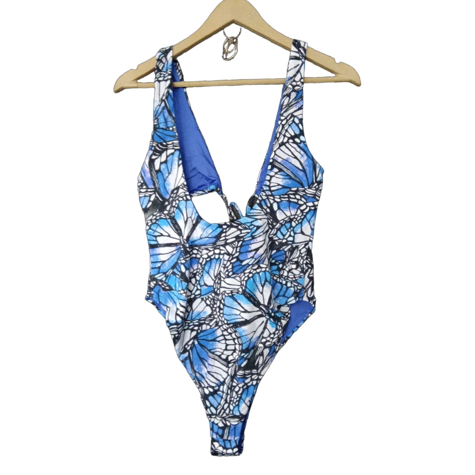 Triangl Toluca Swim One Piece Multicolor Triangle Waist Wrap Open Tummy Size S Swimsuit Size ONE SIZE - 1 Thumbnail