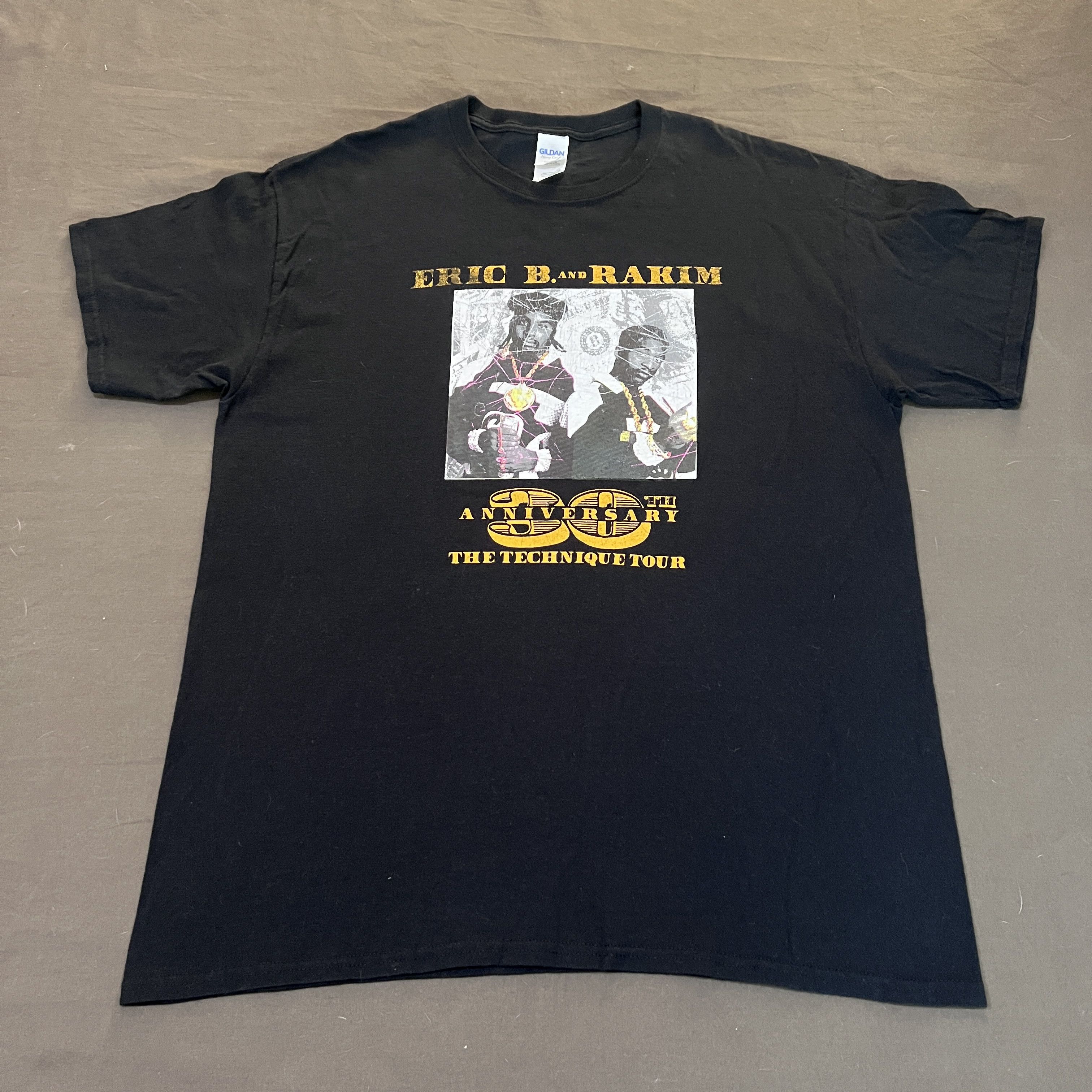 Band Tees × Rap Tees Eric B. & Rakim hip hop duo The Technique Tour Promo Tee Size US L / EU 52-54 / 3 - 2 Thumbnail