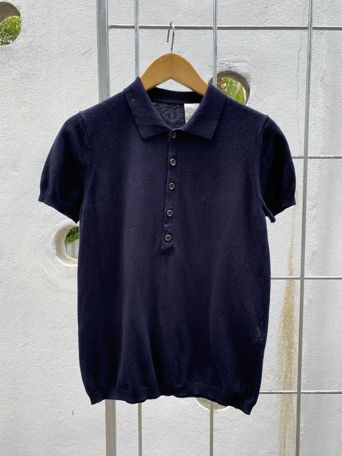 Designer 45rpm black polo shirt Size XS / US 0-2 / IT 36-38 - 15 Thumbnail