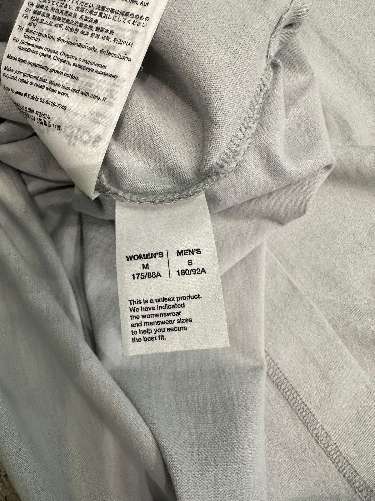 Acne Studios ACNE STUDIOS - Polo Cold Grey Size US S / EU 44-46 / 1 - 5 Thumbnail