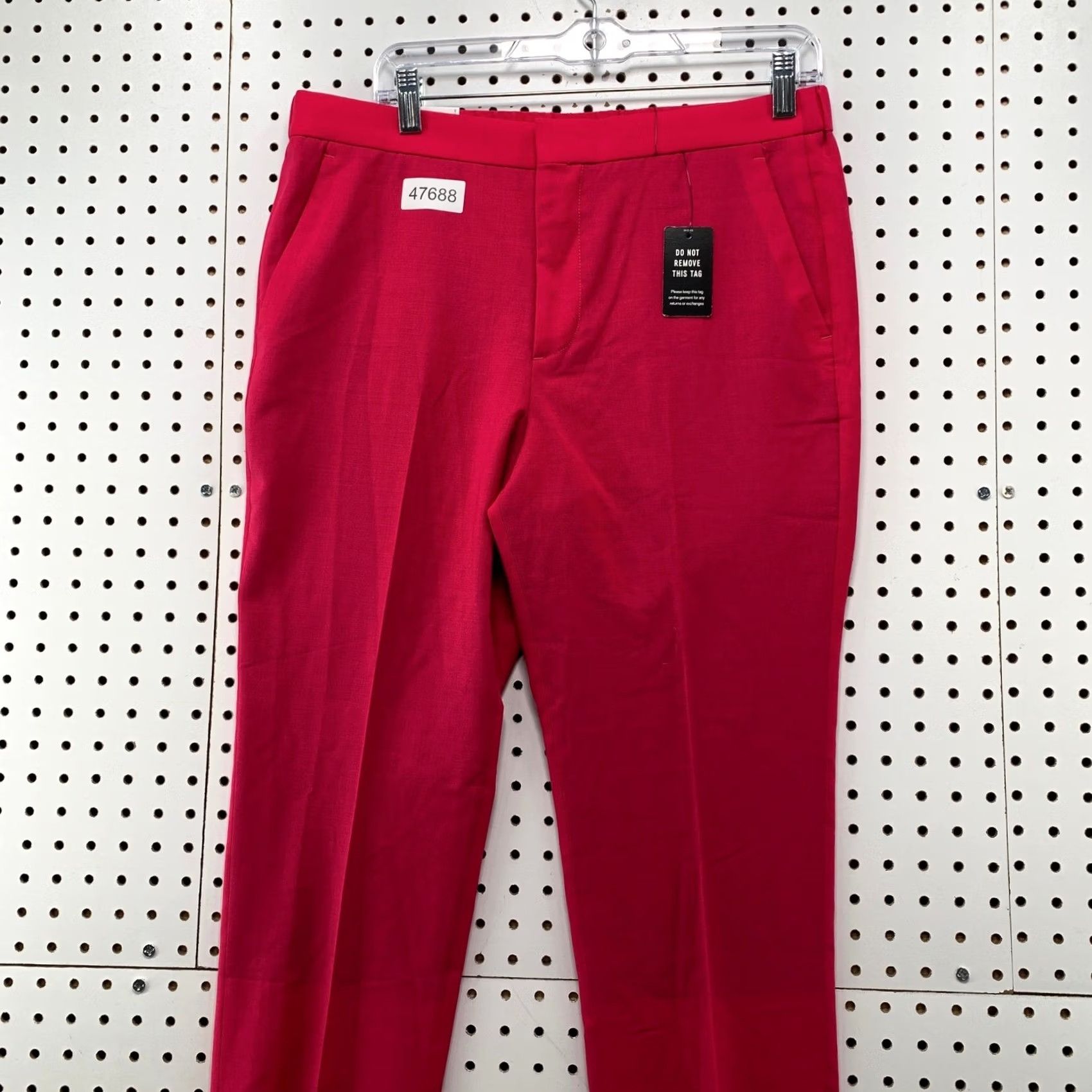 Express Express Pink Extra Slim Wool Blend Dress Pants Womens 32x30 NWT Size 24" / US 00 / IT 34 - 5 Thumbnail