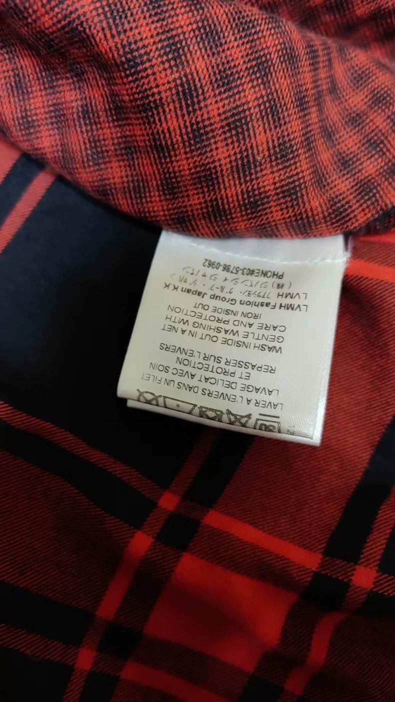 Givenchy Plaid Shirt, Red and Black Color Scheme, Classic