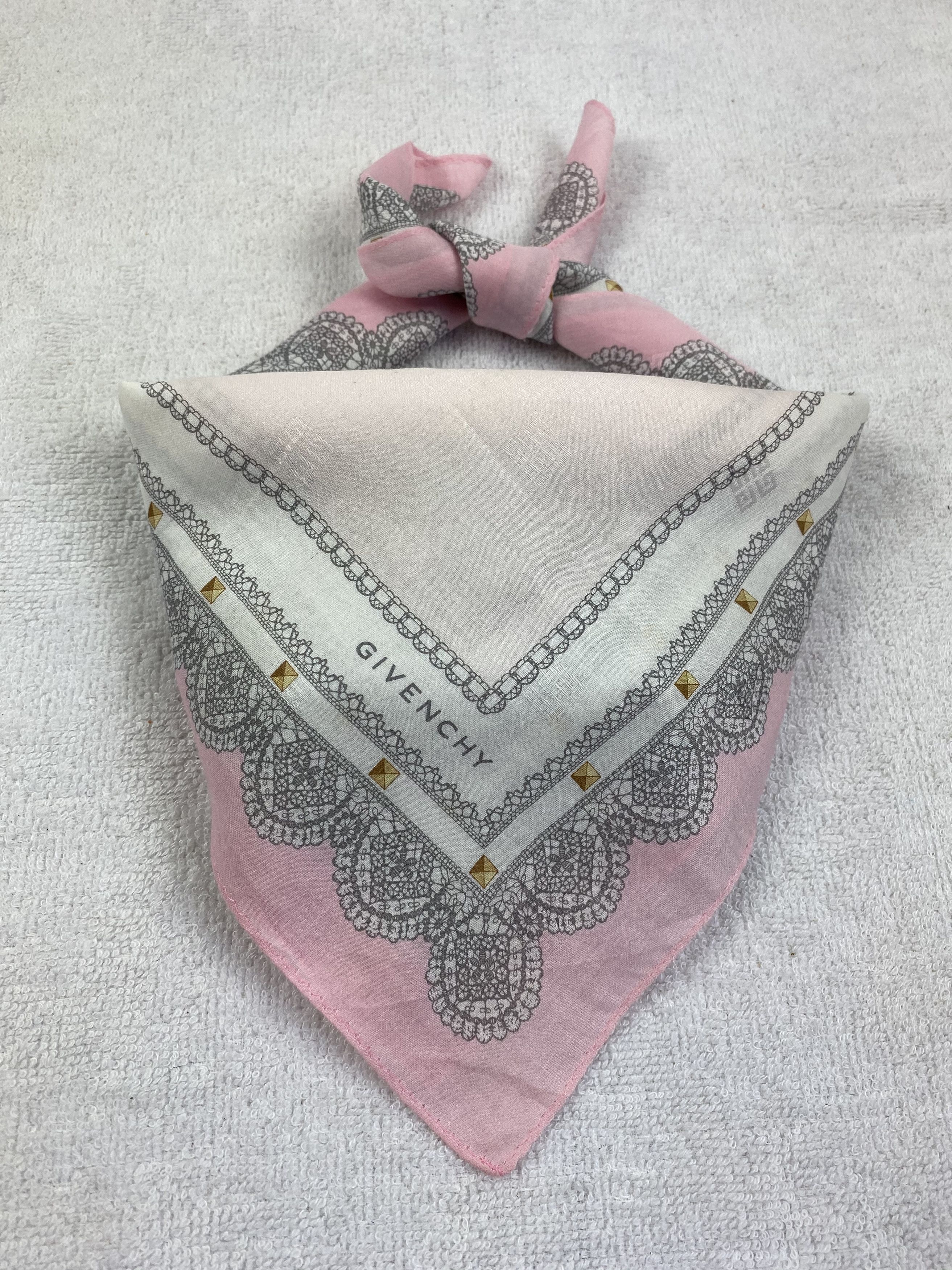 Vintage Givenchy Handkerchief / Bandana / Neckerchief Size ONE SIZE - 2 Thumbnail