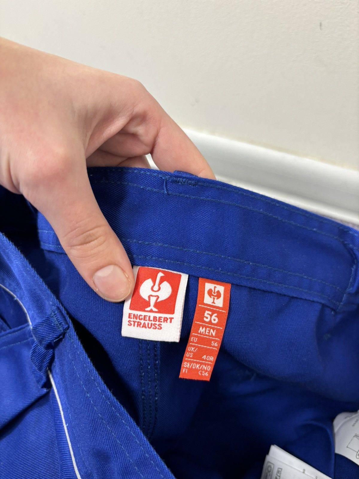 Other Engelbert Strauss Double Knee Blue Workwear Cargo Pants Size US 40 / EU 56 - 10 Thumbnail