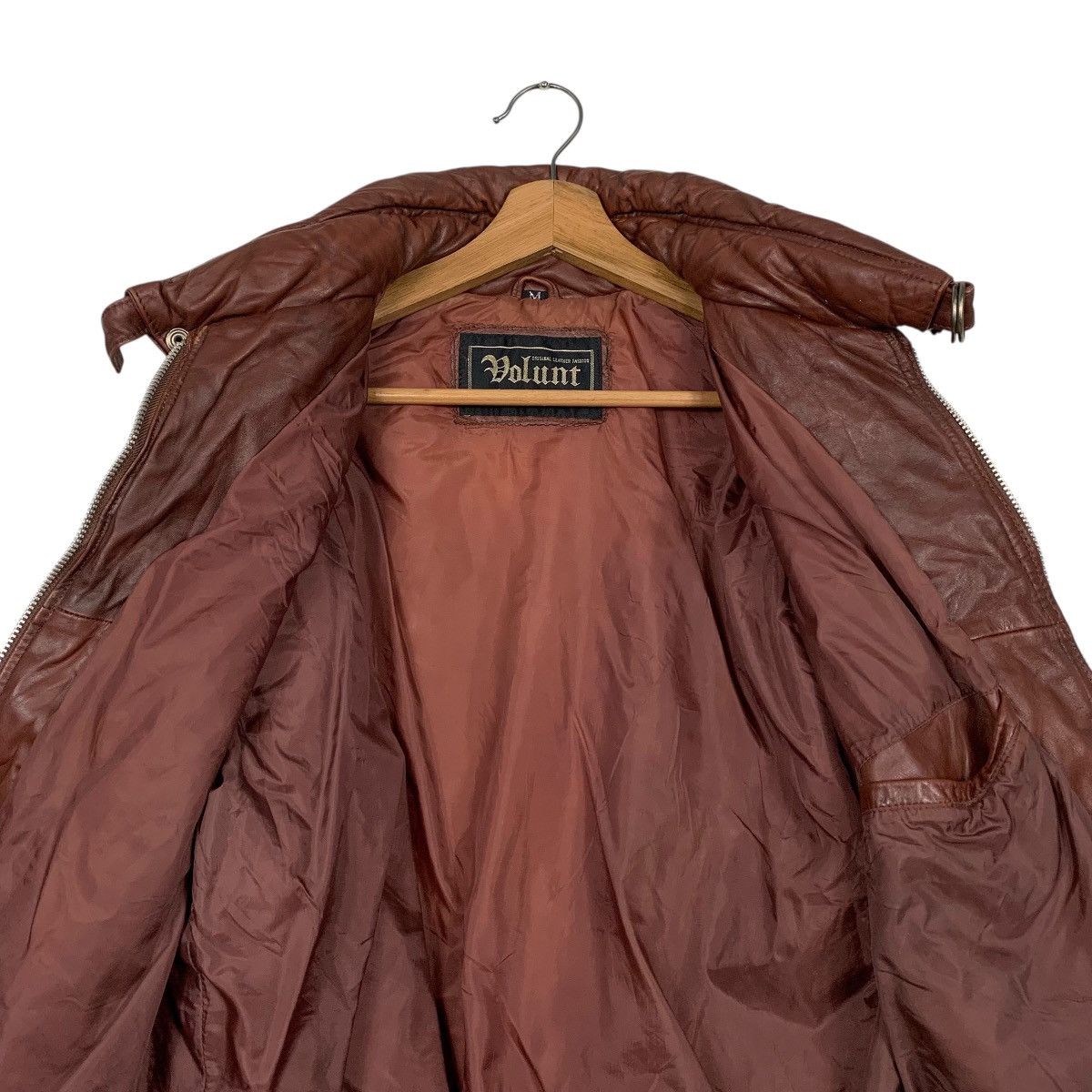 Japanese Brand Volunt Leather Jacket Size US M / EU 48-50 / 2 - 12 Thumbnail