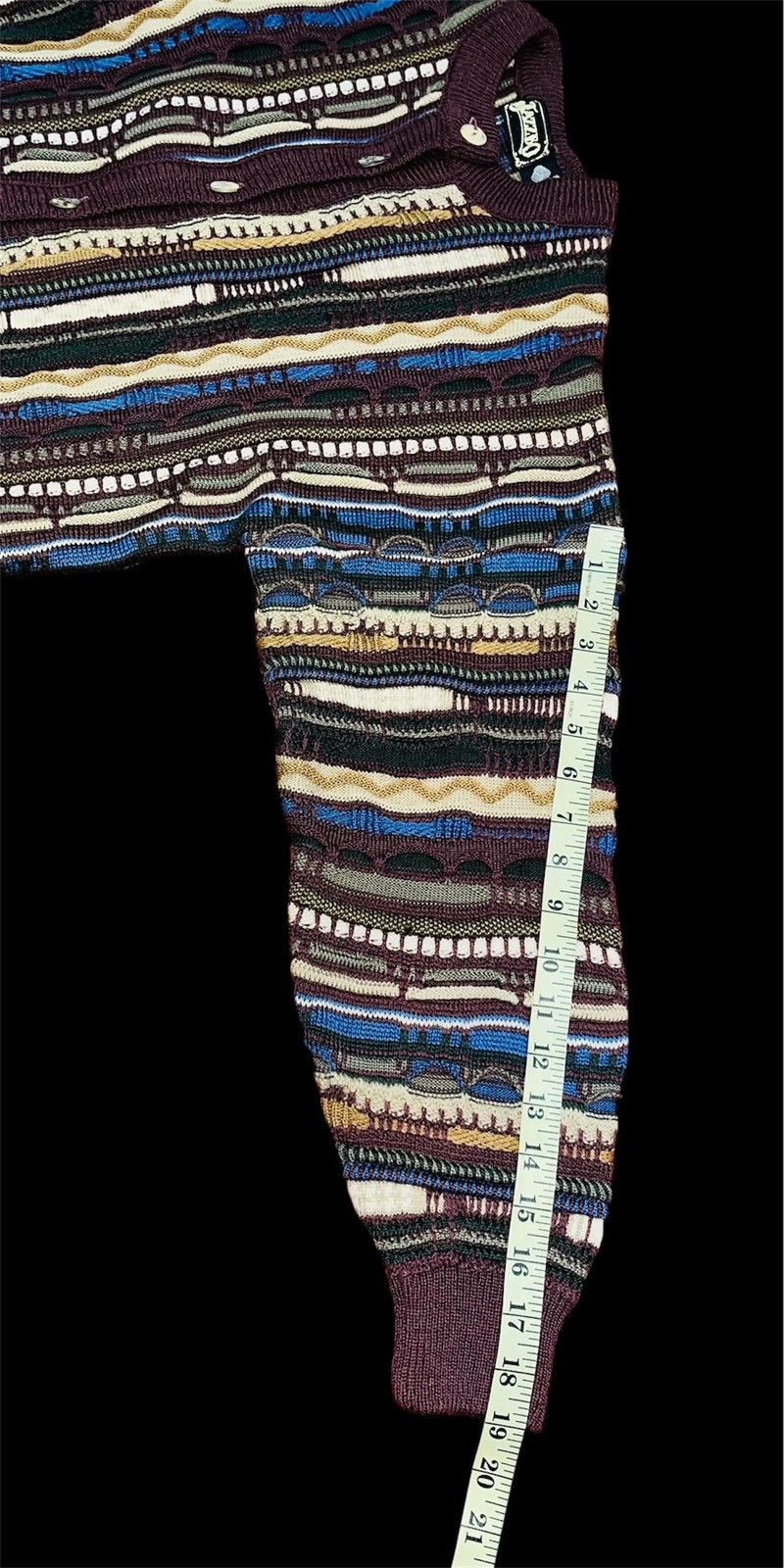 Coogi VINTAGE JAZZBO x COOGI STYLE x WOOL JACKET x RARE Size S / US 4 / IT 40 - 5 Thumbnail