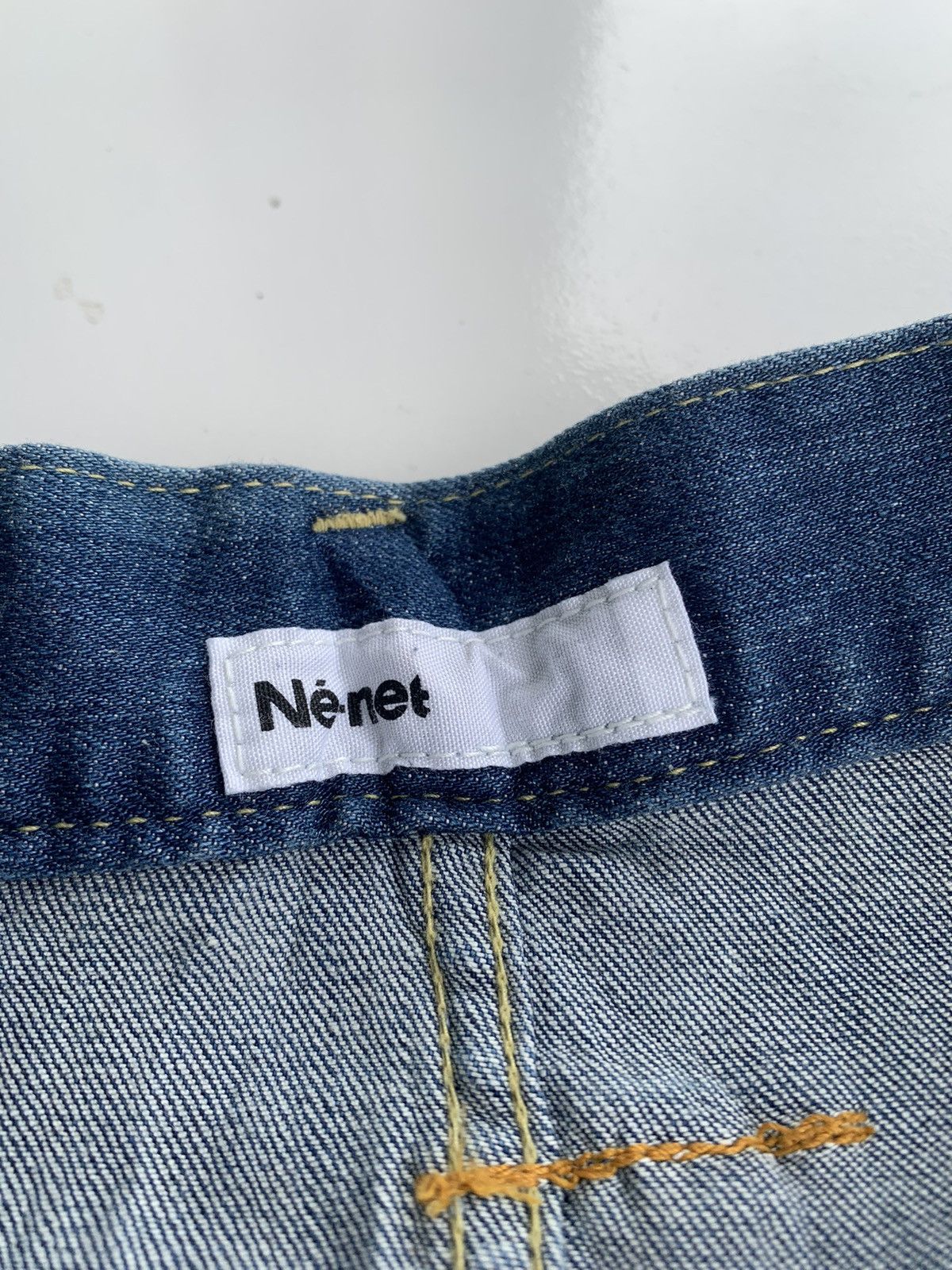 Ne-Net Denim pants baggy ne-net vintage 90s Size 29" - 5 Thumbnail