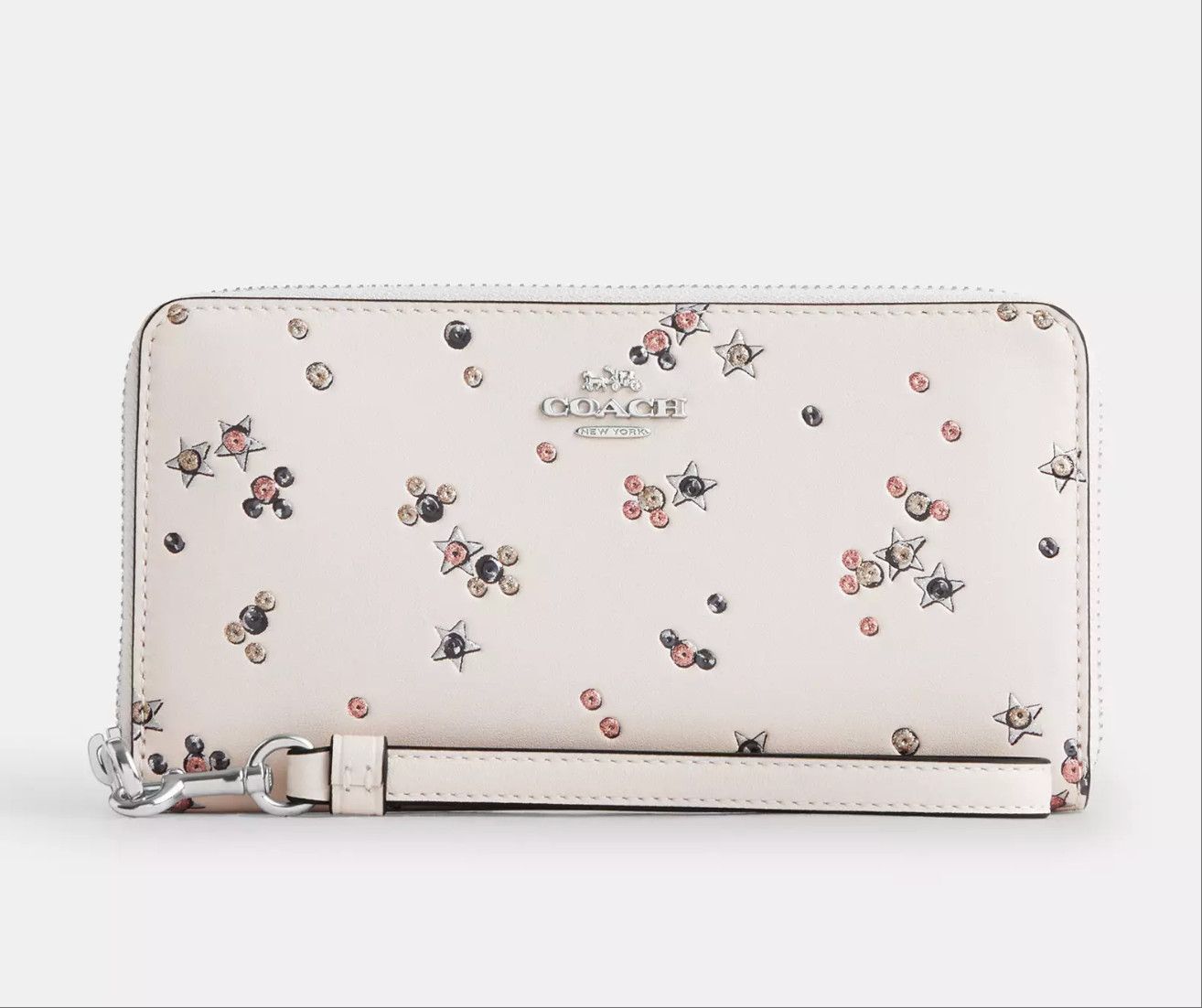 Coach Long Zip Around Wallet With Star Print CCL38 Size ONE SIZE - 7 Thumbnail