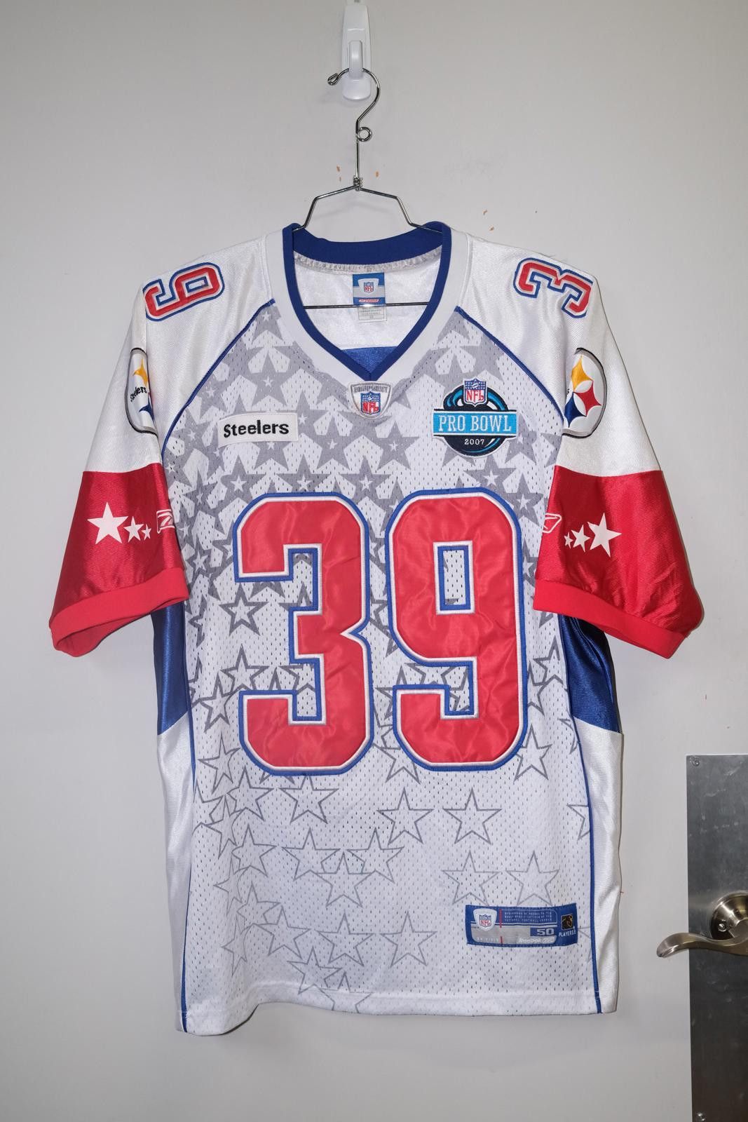 07' Reebok Pro Bowl Steelers Willie Parker Jersey