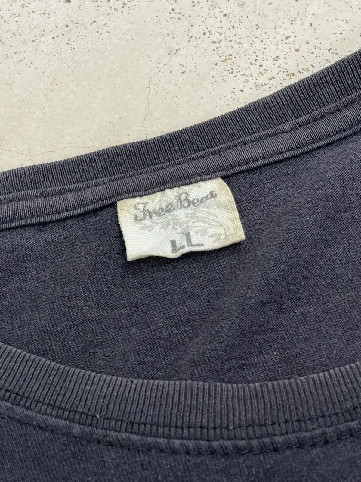 Japanese Brand Sunfaded Freebeat Y2K Affliction Style Wording Hazardous Size US XL / EU 56 / 4 - 10 Thumbnail
