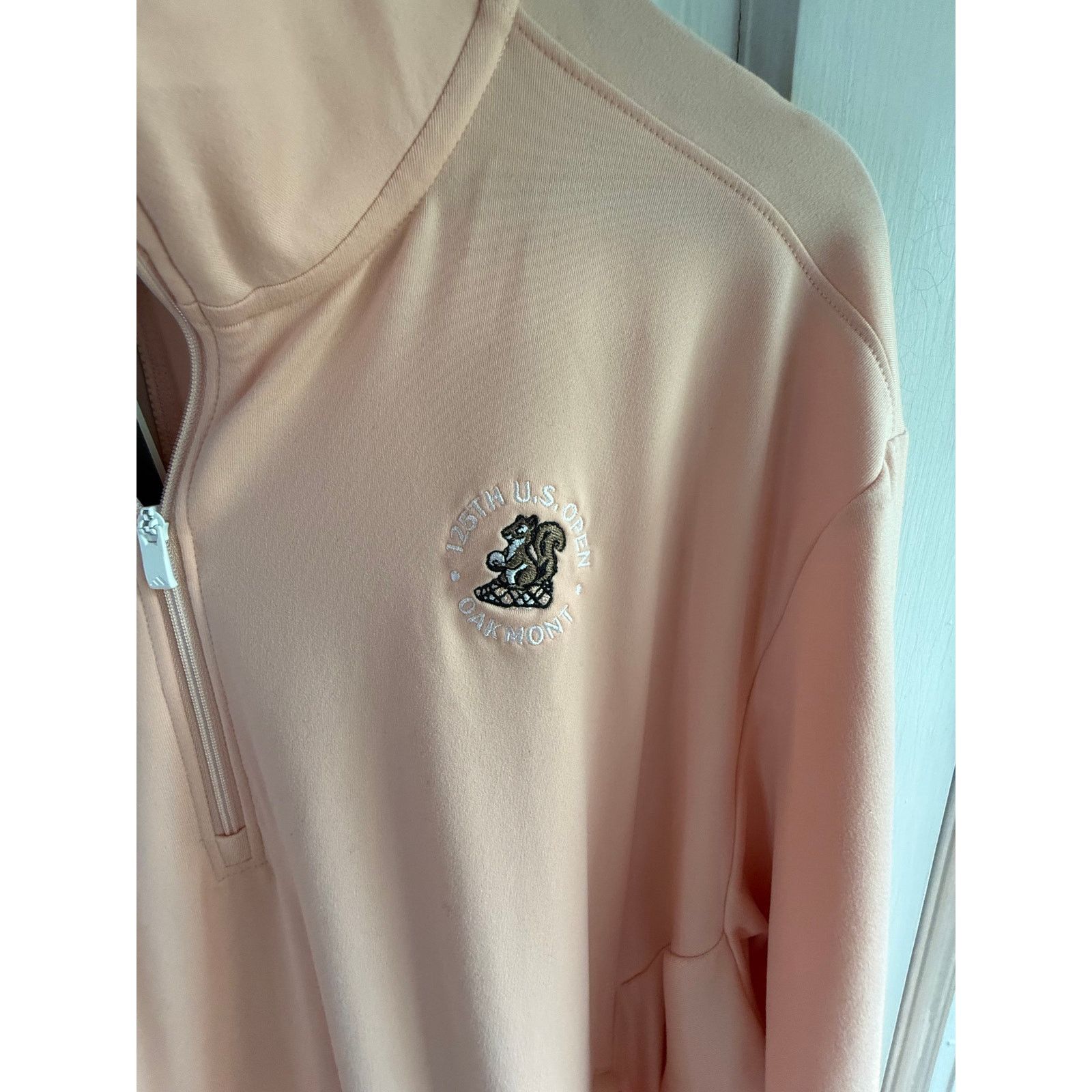Adidas Adidas 125th U.S. Open Oakmont Pullover Peach| Large | NWT | Size US L / EU 52-54 / 3 - 2 Thumbnail