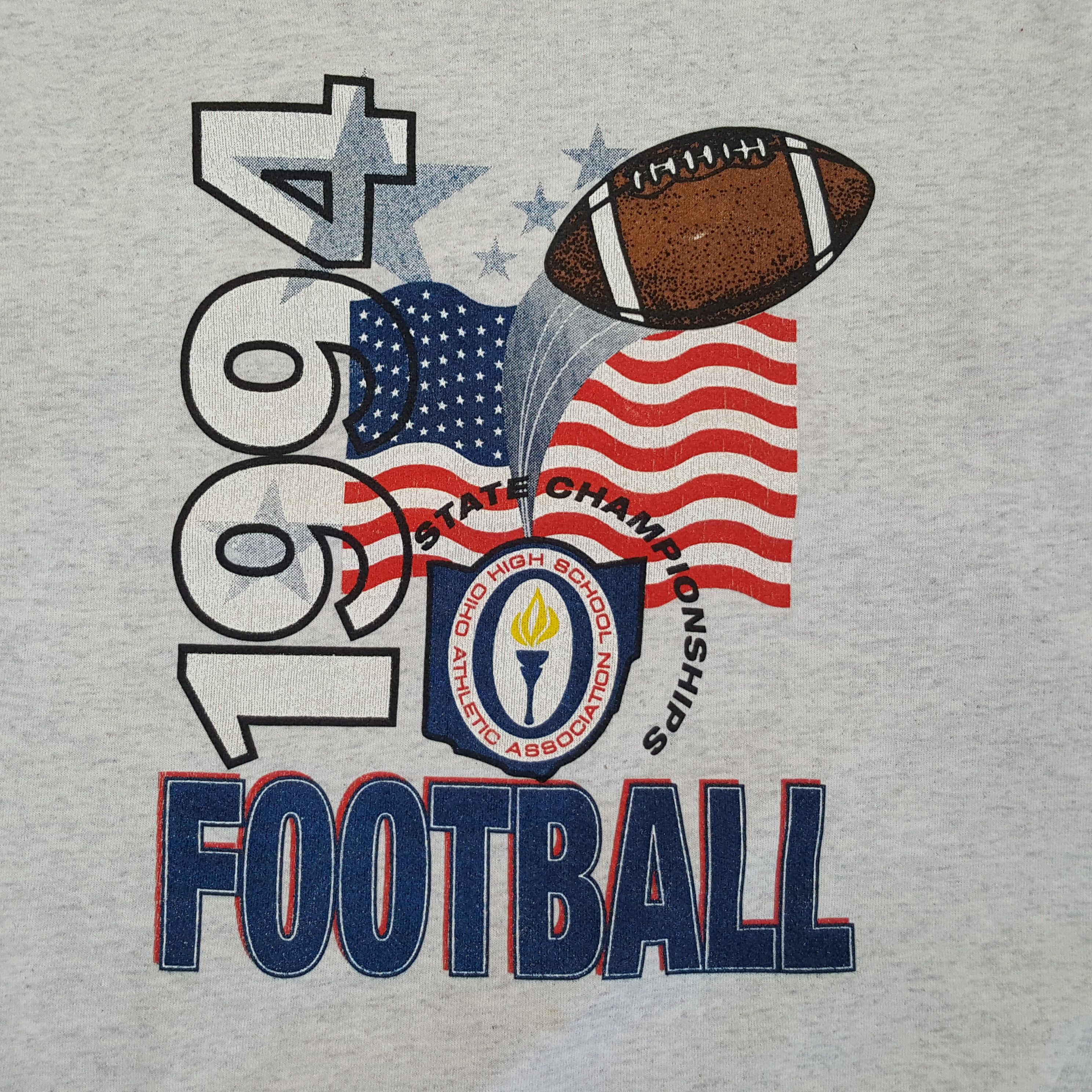 Lee × Vintage Ohio High School American Football Sports Vintage Sweatshirt Size US L / EU 52-54 / 3 - 2 Thumbnail