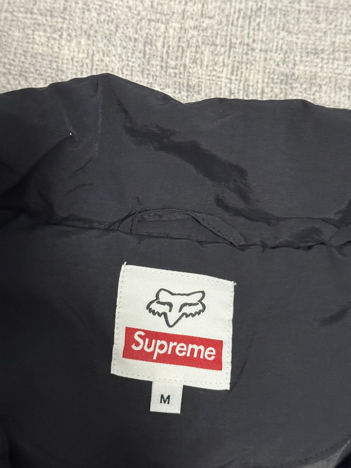 Fox Racing × Supreme Supreme fox racing puffy jacket black Size US M / EU 48-50 / 2 - 4 Thumbnail