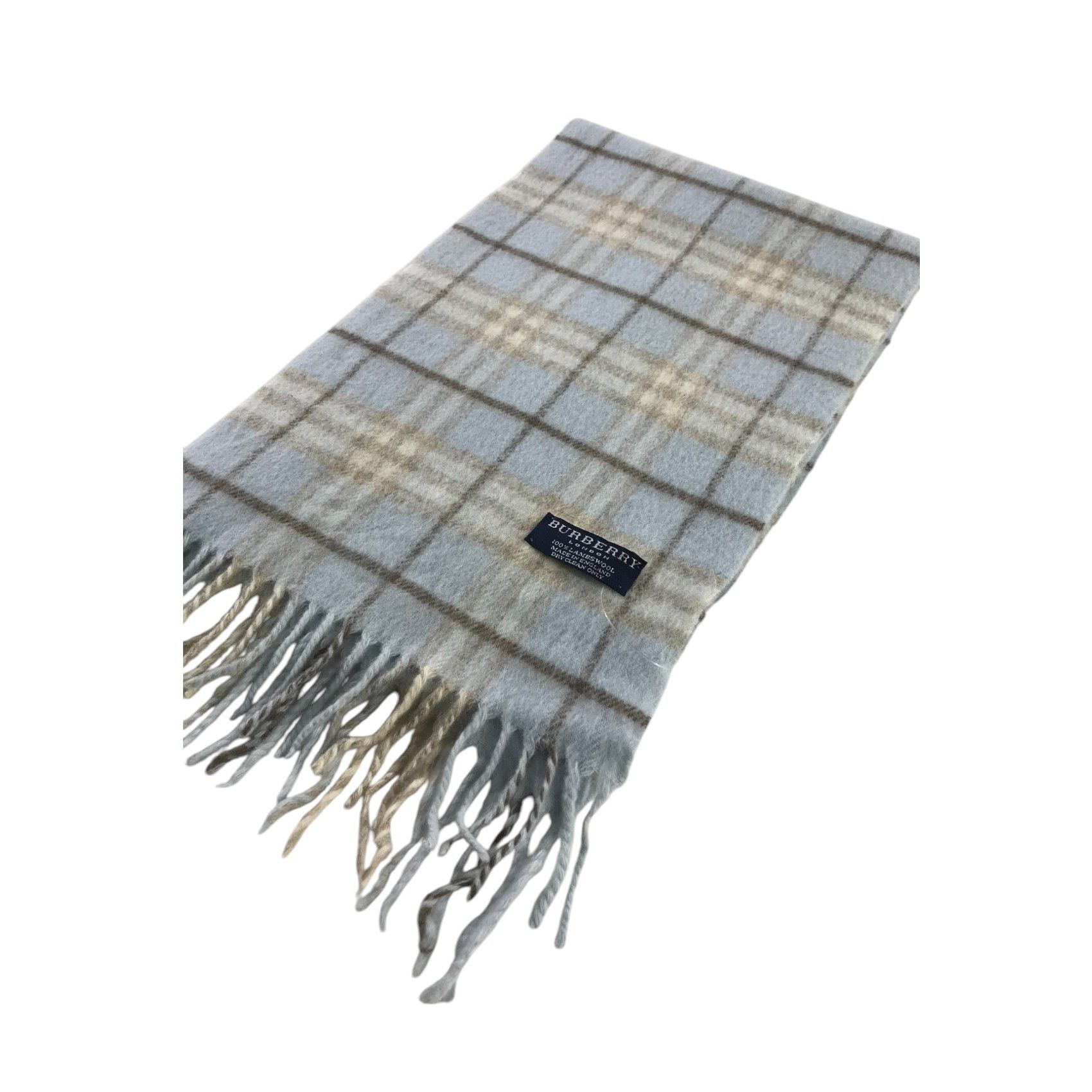 Burberry × Vintage Burberry Scarf / Muffler / Neckwear - WW1954 Size ONE SIZE - 3 Thumbnail