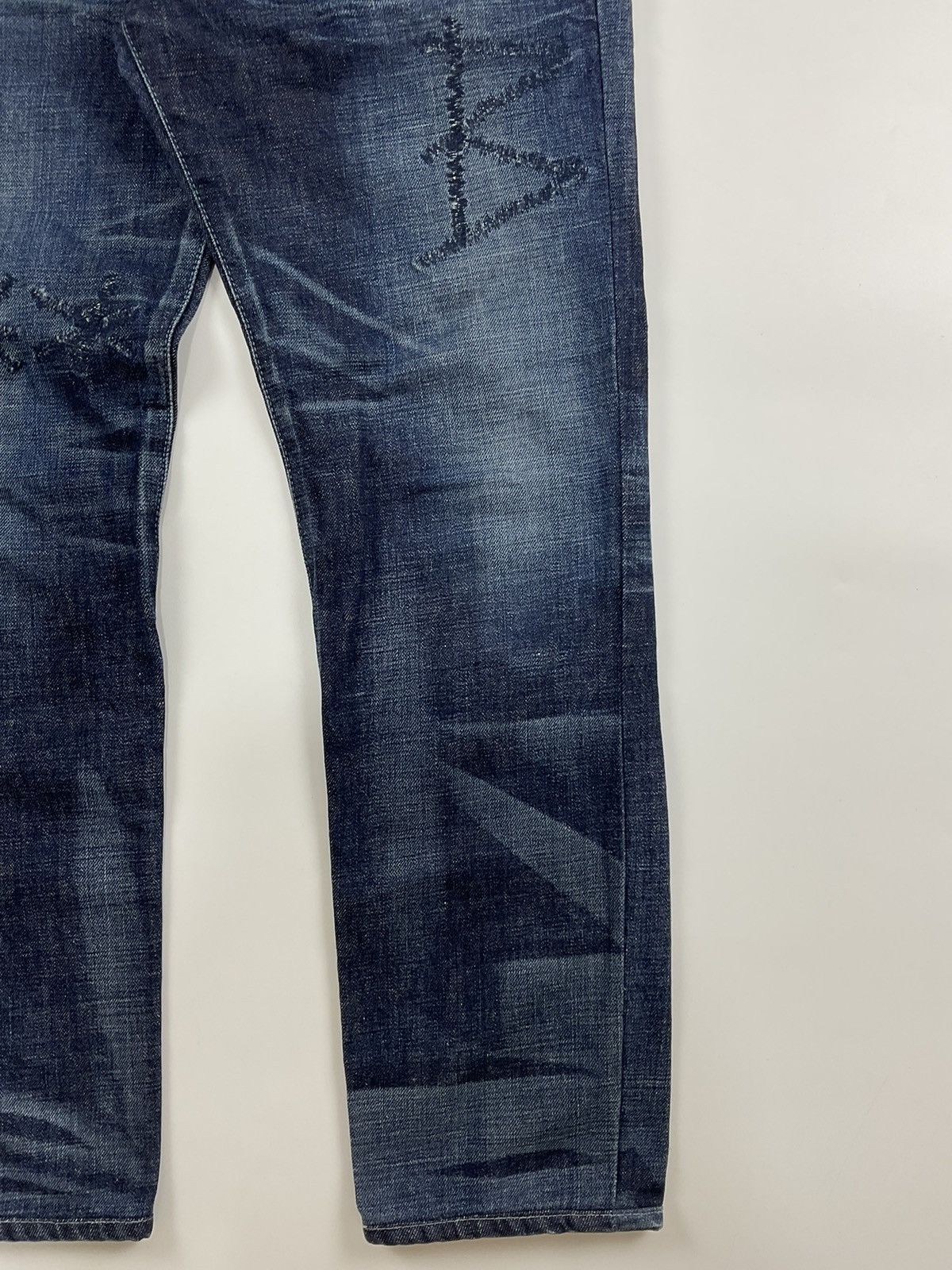 Neighborhood × Stussy Stussy x Neighborhood “Boneyards” Savage Level 3 Denim Size US 32 / EU 48 - 8 Thumbnail