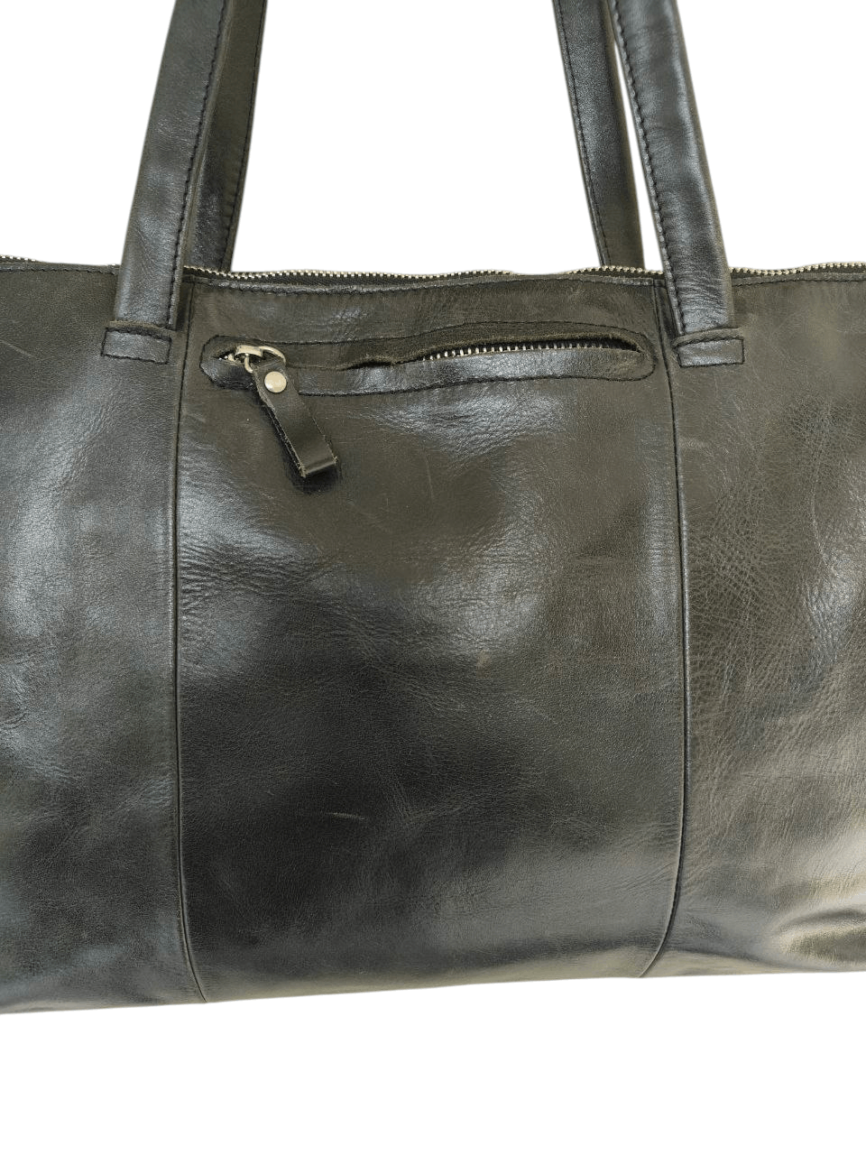 Japanese Brand Japanese Brand Leather Tote Bag Size ONE SIZE - 5 Thumbnail