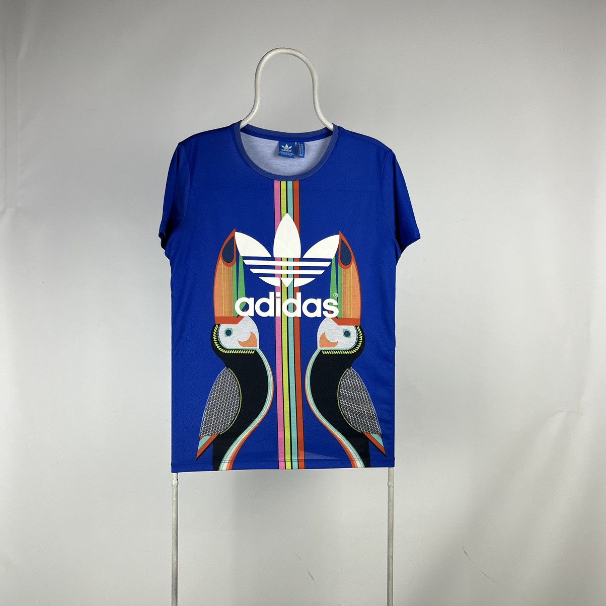 Adidas Adidas trefoil Tshirt bird Rio de Janeiro size Small Size US S / EU 44-46 / 1 - 1 Thumbnail