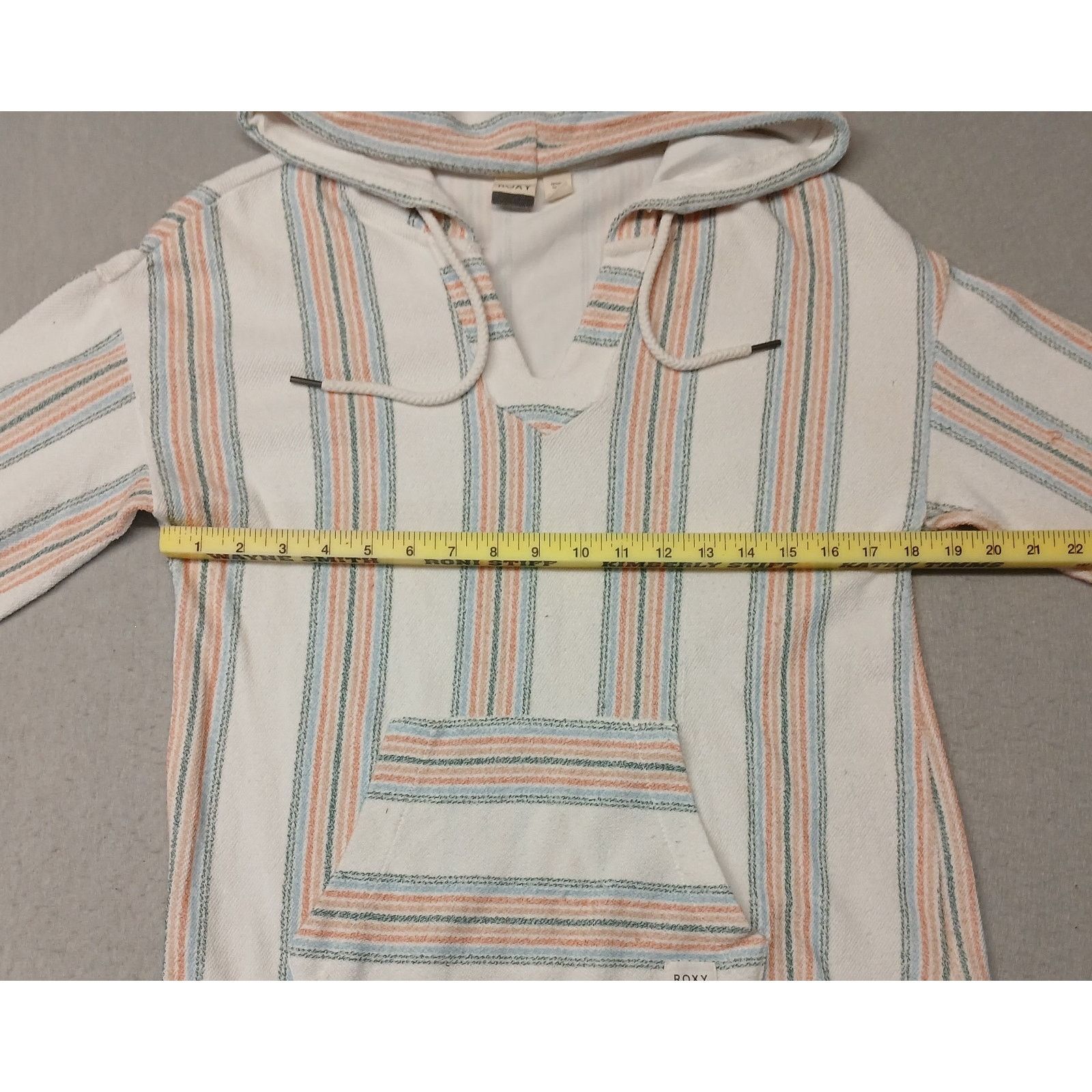 Other Roxy (XSmall) Women's Multicolor Stretch Pullover Hoodie Size XS / US 0-2 / IT 36-38 - 4 Thumbnail
