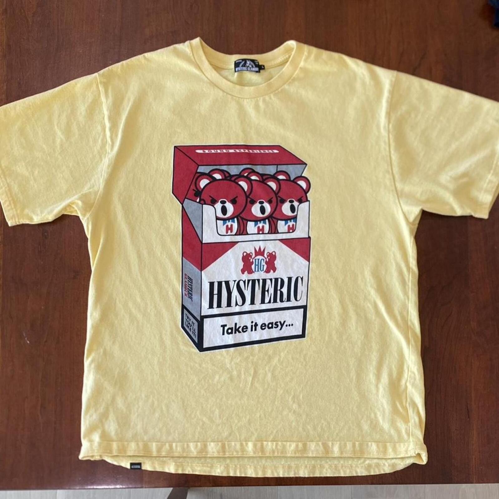 Hysteric Glamour Hysteric glamour take it easy t shirt Size US L / EU 52-54 / 3 - 1 Thumbnail
