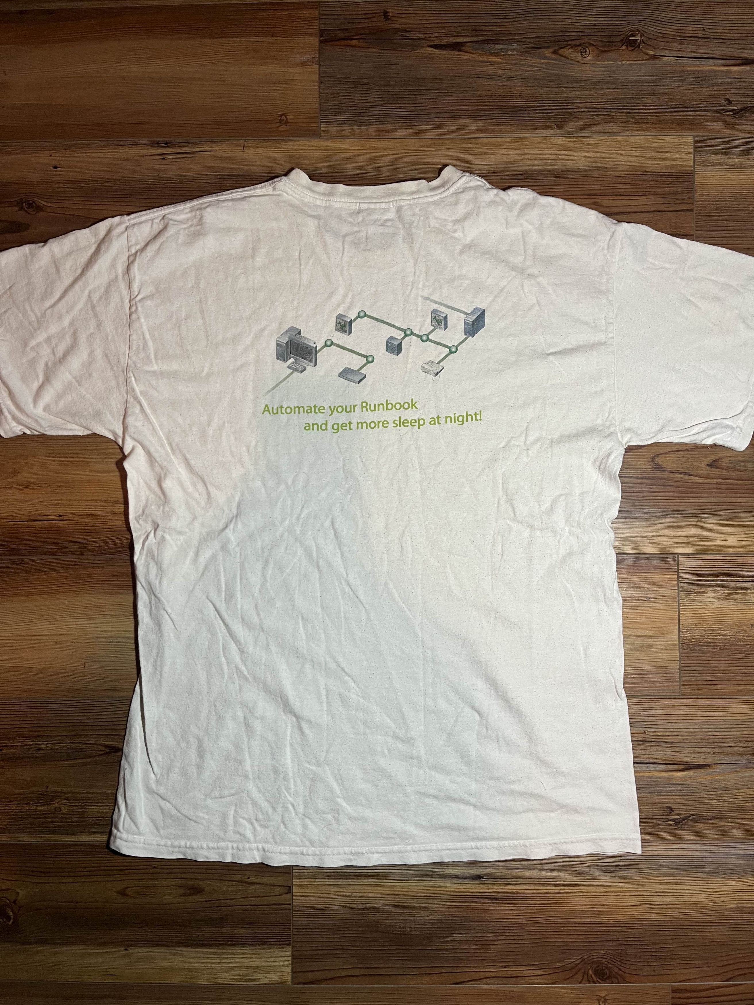 Microsoft × Vintage Y2K Parody I'm Sleeping With Opalis Shirt Size US L / EU 52-54 / 3 - 4 Thumbnail