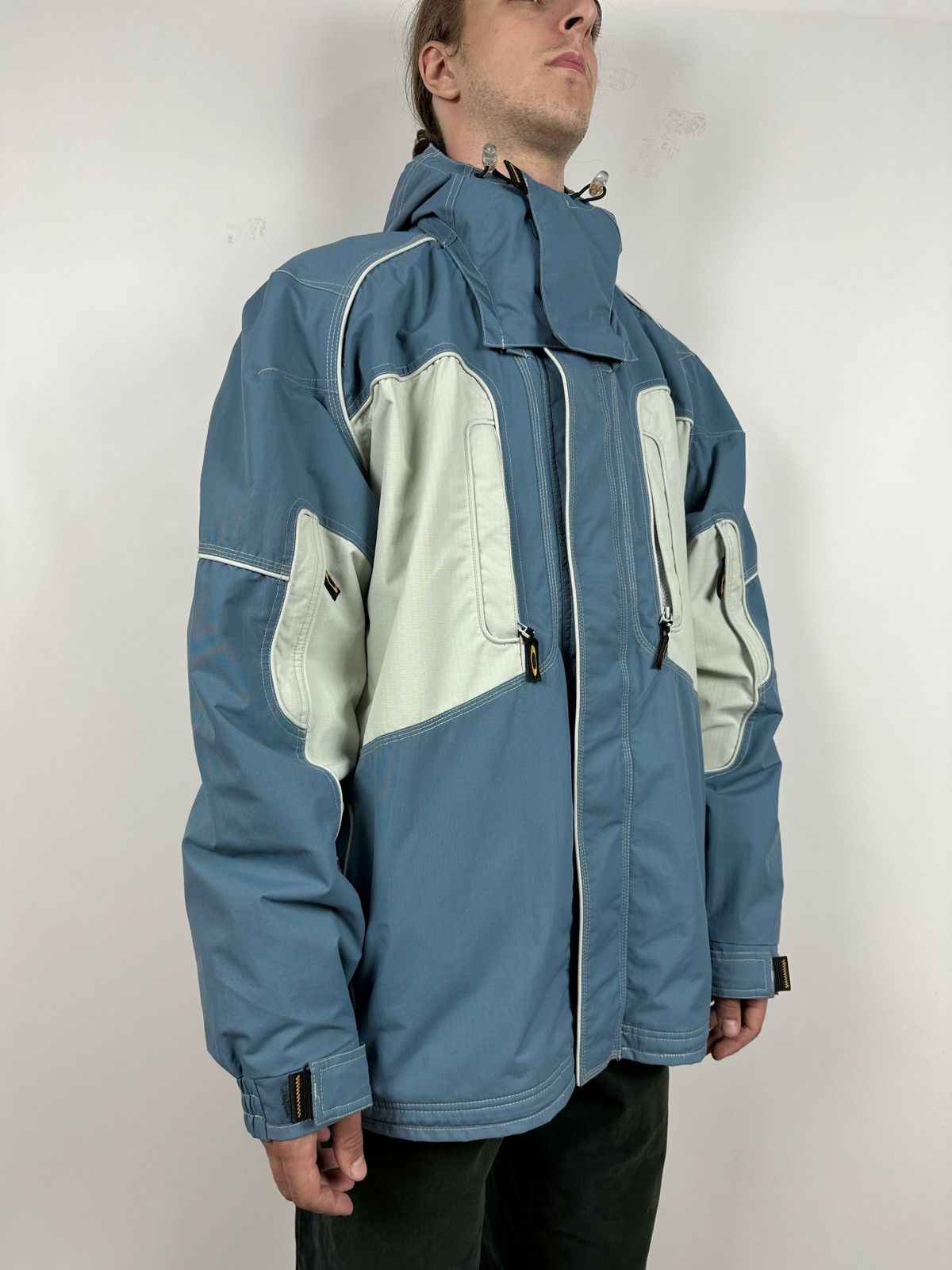 Oakley 00s Vintage Oakley Software 2 in 1 Gorpcore Technical Jacket Size US XL / EU 56 / 4 - 4 Thumbnail
