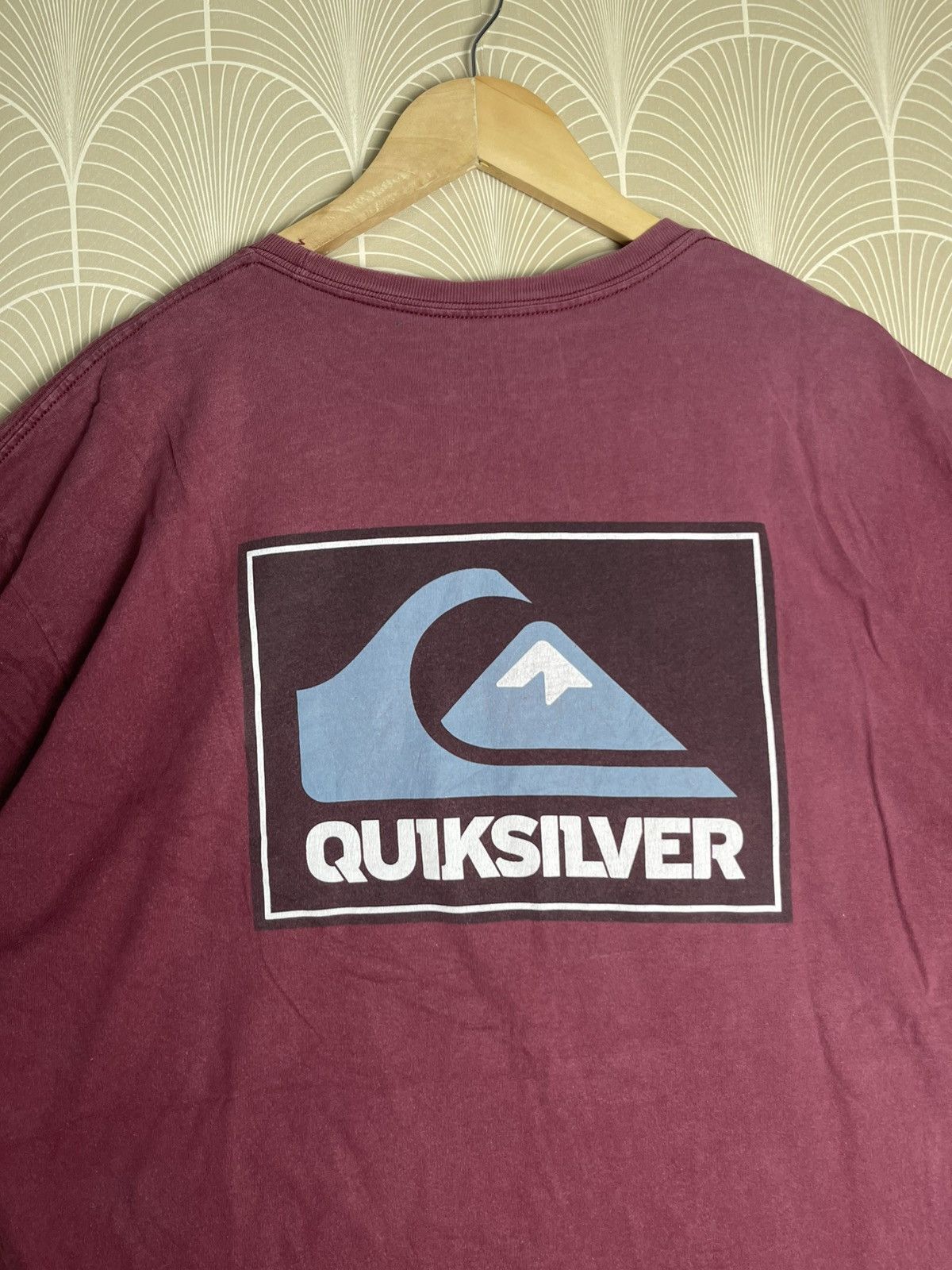 Quiksilver × Vintage VINTAGE QUICKSILVER BIG LOGO TSHIRT SUN FADED XL Size US XL / EU 56 / 4 - 11 Thumbnail