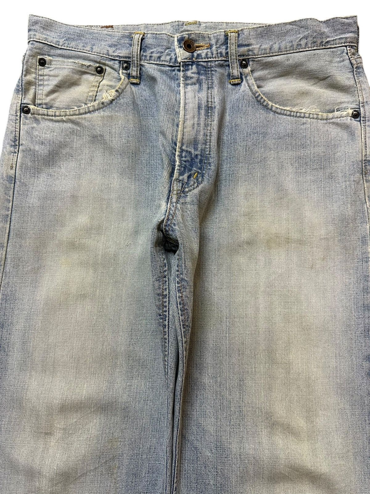 Edwin Vintage Edwin 505zx Light Faded Wash Style Baggy Jeans Size US 32 / EU 48 - 3 Thumbnail