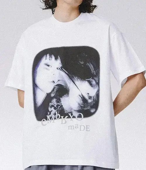 Other White Color Illusion Girl Embryo Made Tee Size US XL / EU 56 / 4 - 1 Thumbnail