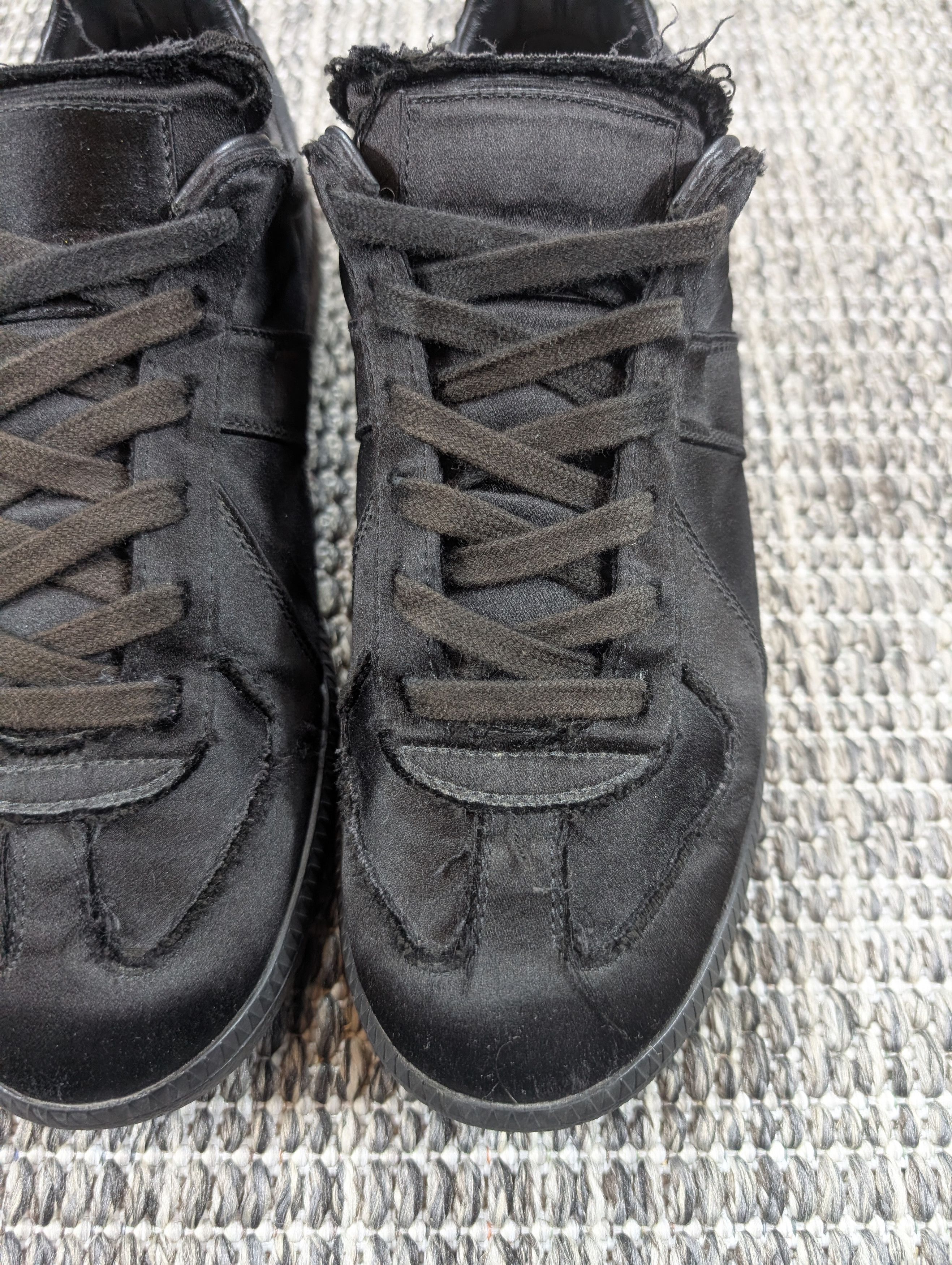 Maison Margiela Maison Margiela Satin Silk Distressed Replica GAT Sneaker Size US 8.5 / EU 41-42 - 3 Thumbnail