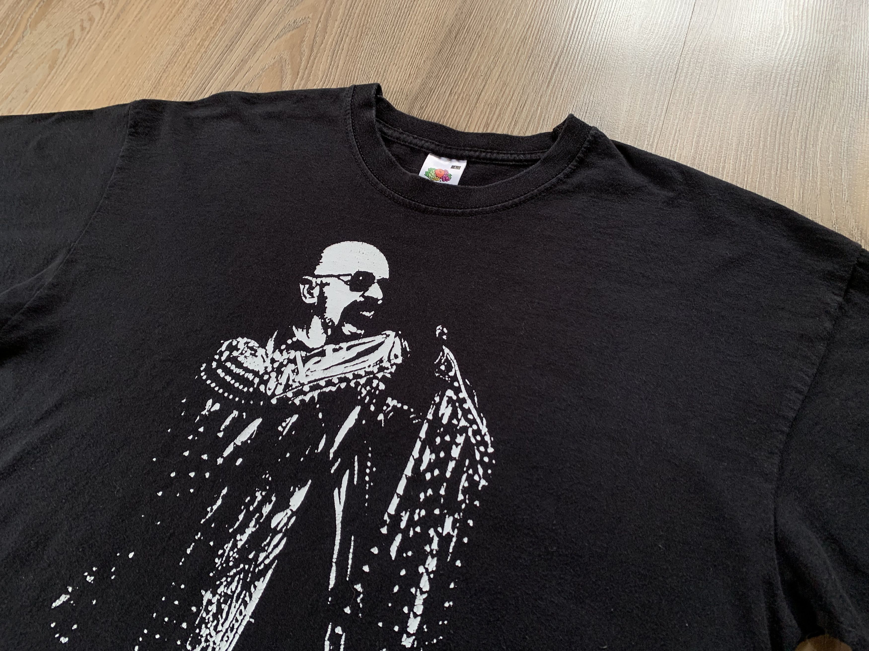 Fruit Of The Loom Rare Vintage Judas Priest Black Printed Band T-Shirt Size US L / EU 52-54 / 3 - 4 Thumbnail