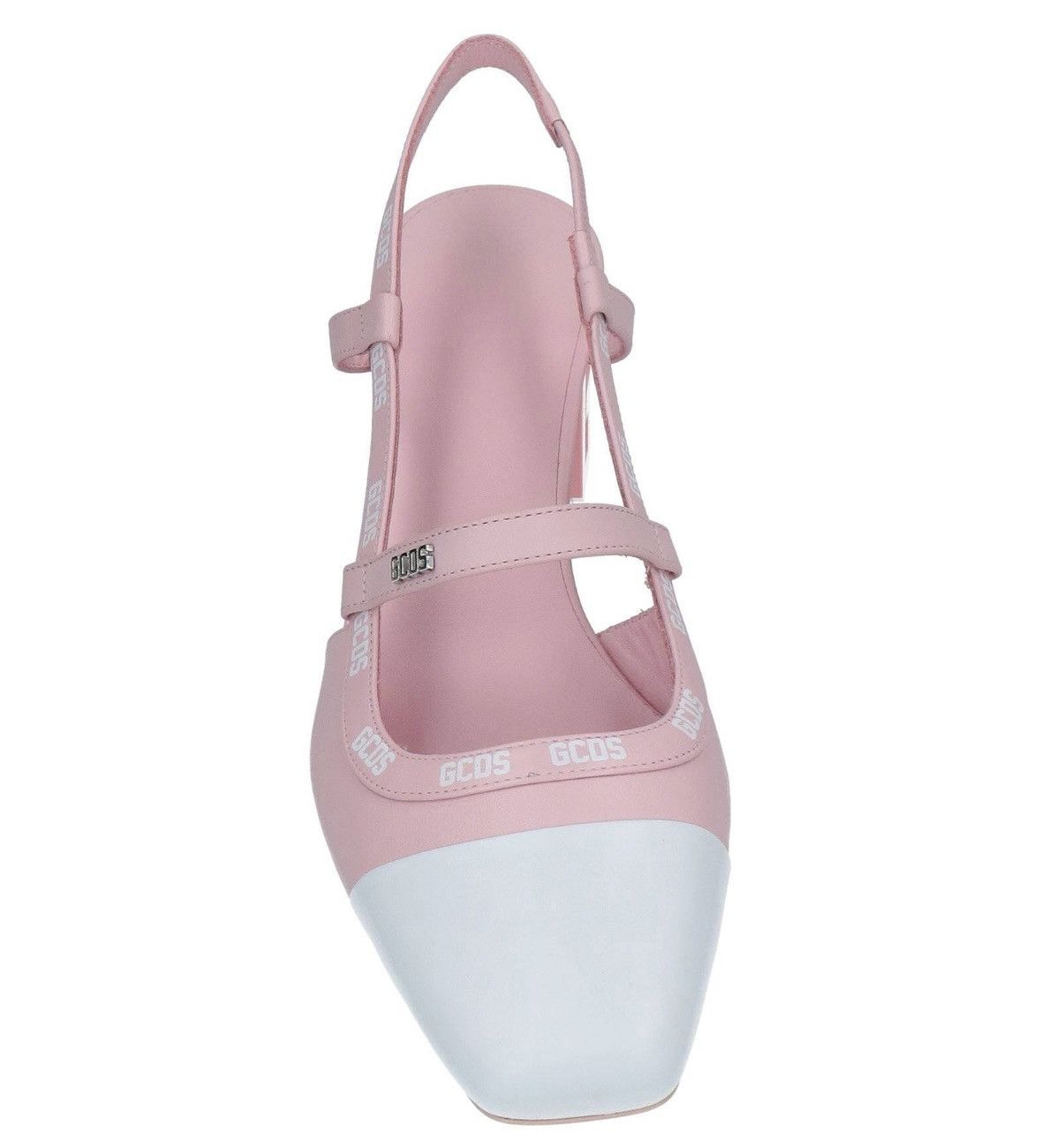 GCDS GCDS Lilit Two-tone Slingback Pumps In Pink NEW Size US 7 / IT 37 - 3 Thumbnail