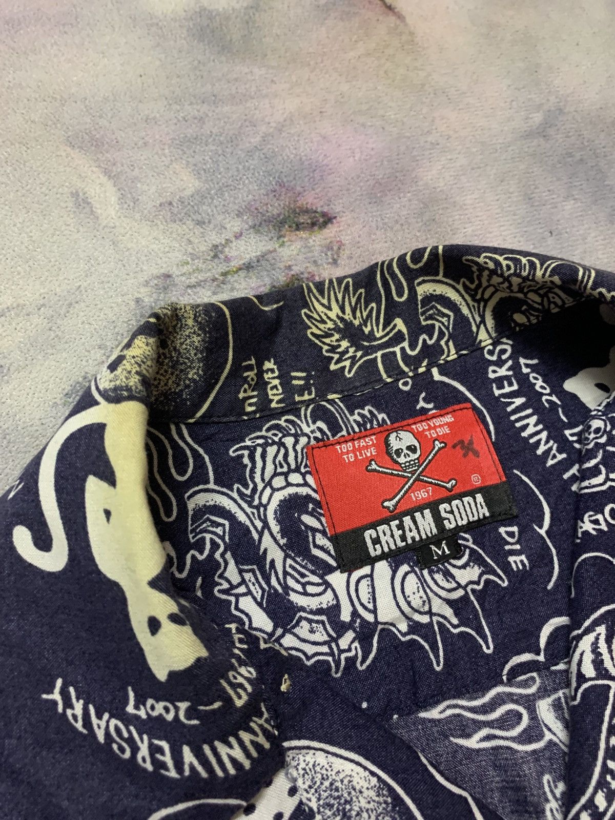 Bounty Hunter Cream Soda 40th Anniversary Rockabilly Button Ups Sunsurf Size US M / EU 48-50 / 2 - 7 Thumbnail