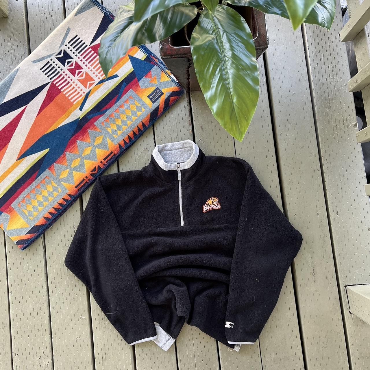 Starter × Vintage Vintage 90s Oregon State University Crewneck Sweatshirt Size US L / EU 52-54 / 3 - 3 Thumbnail