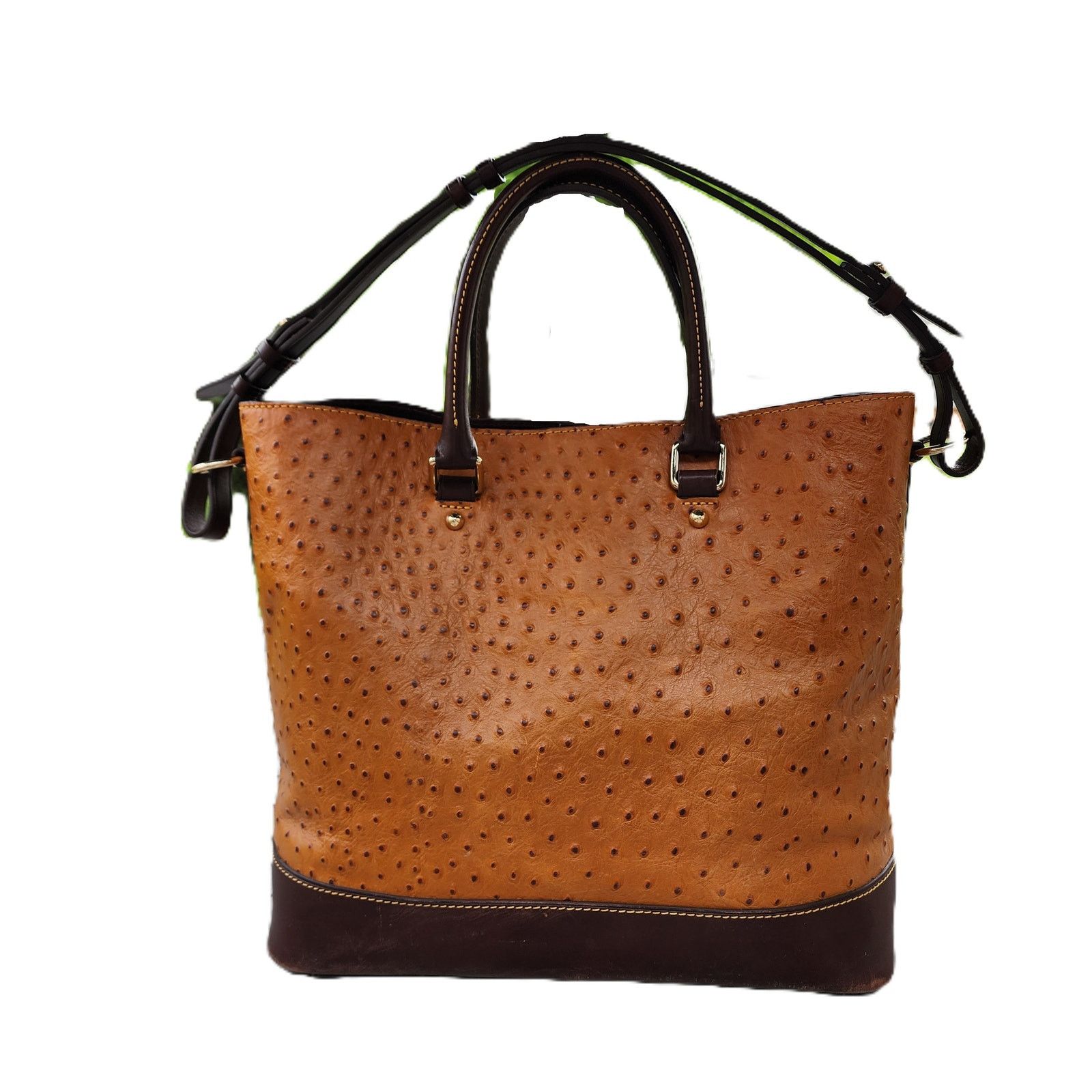 Dooney & Bourke Dooney & Bourke Ostrich Leather Lexington Tote Bag Shopper Size ONE SIZE - 3 Thumbnail