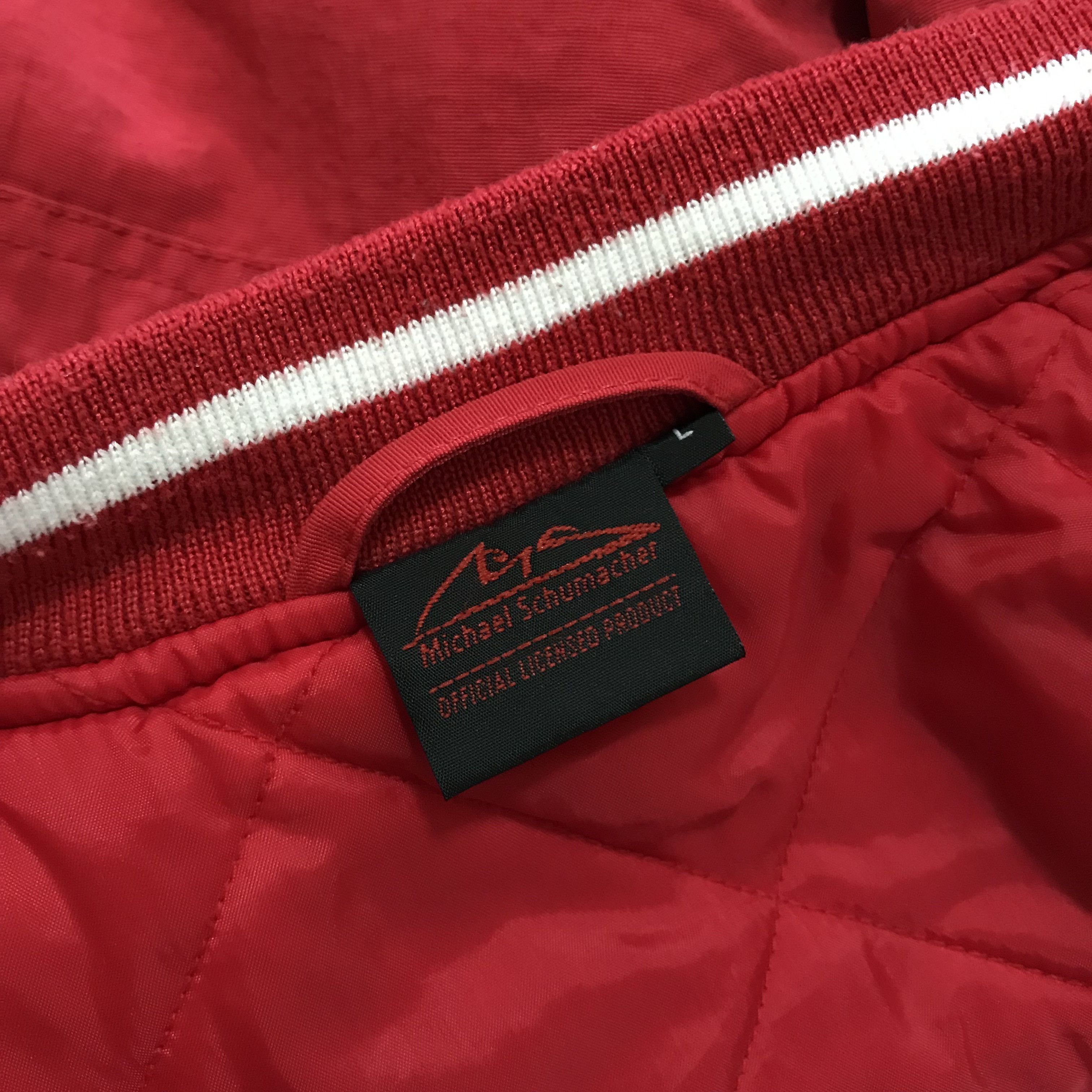 Formula 1 MICHAEL SCHUMACHER F1 Vintage Bomber Jacket 90s Rare Ferrari Size US L / EU 52-54 / 3 - 7 Thumbnail