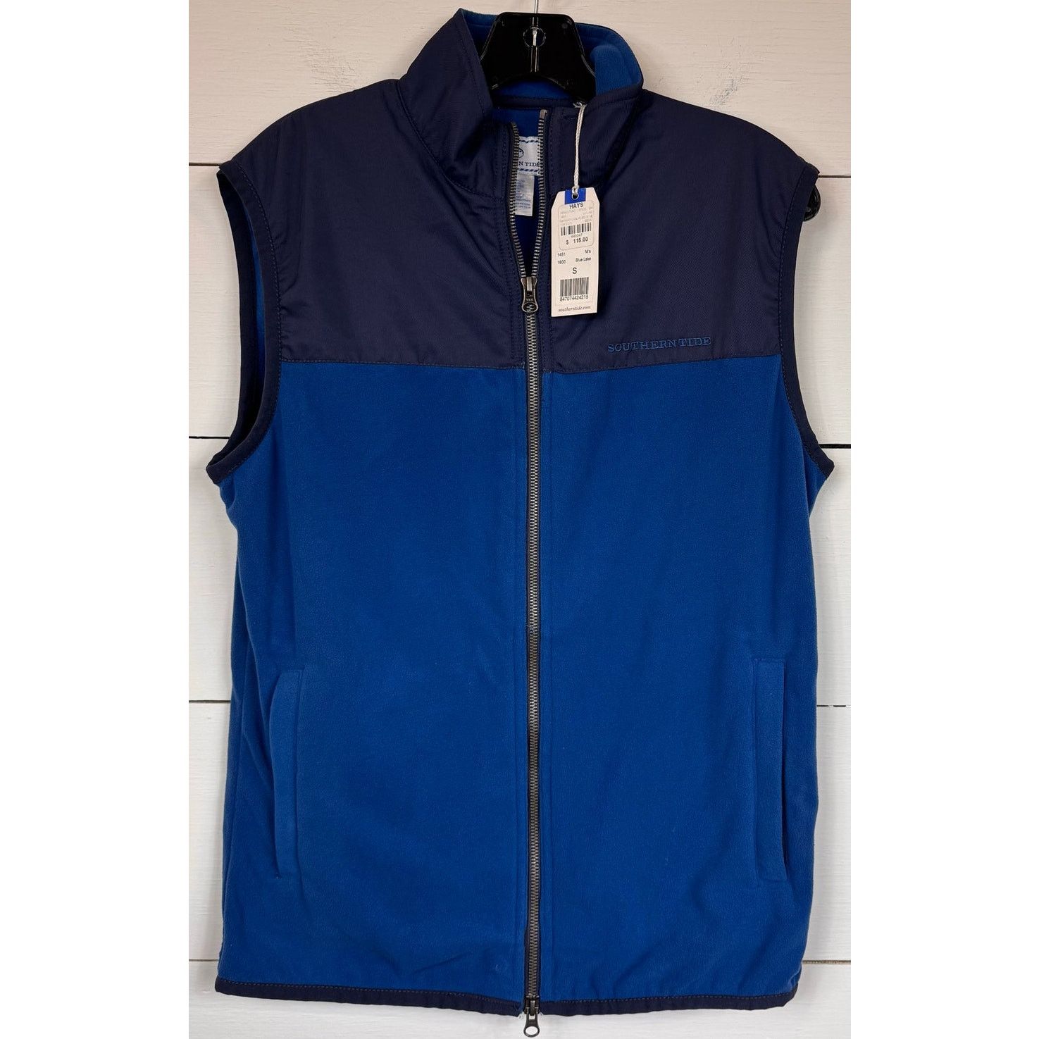 Southern Tide Southern Tide Blue Vest Men's Size Small Size US S / EU 44-46 / 1 - 1 Thumbnail