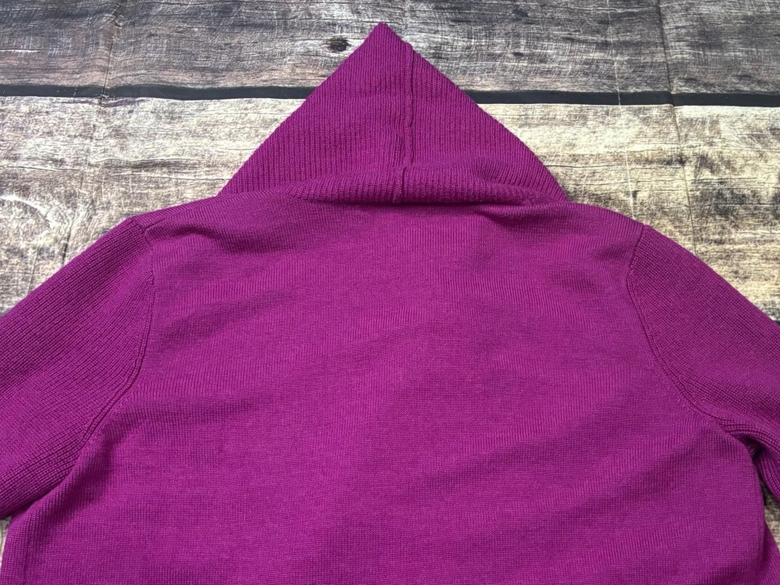 Lauren Ralph Lauren Lauren Ralph Lauren Cardigan Sweater Merino Wool Shawl Size XL / US 12-14 / IT 48-50 - 6 Thumbnail